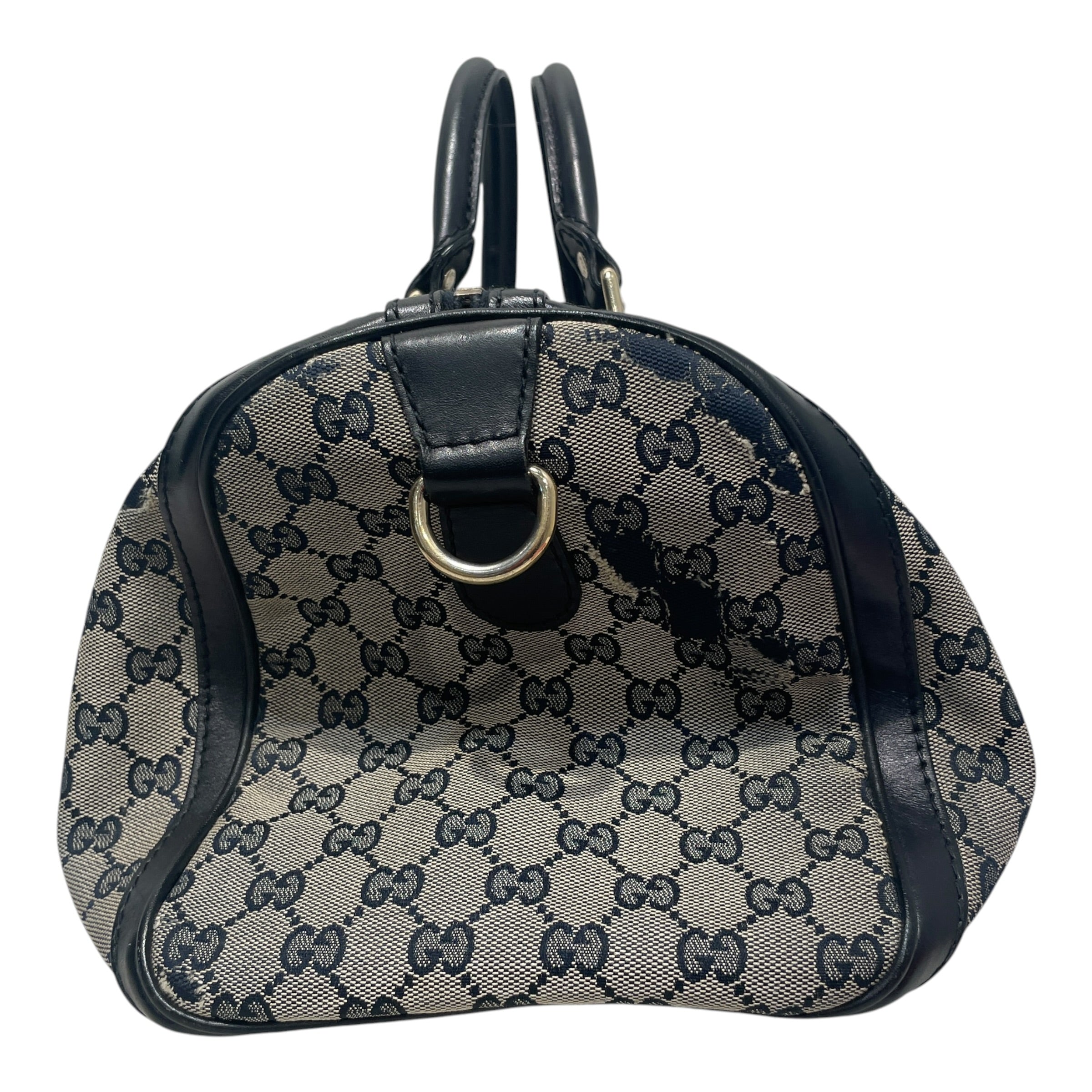 GUCCI/Luggage/Monogram/Cotton/GRY/GG Canvas Boston view 5