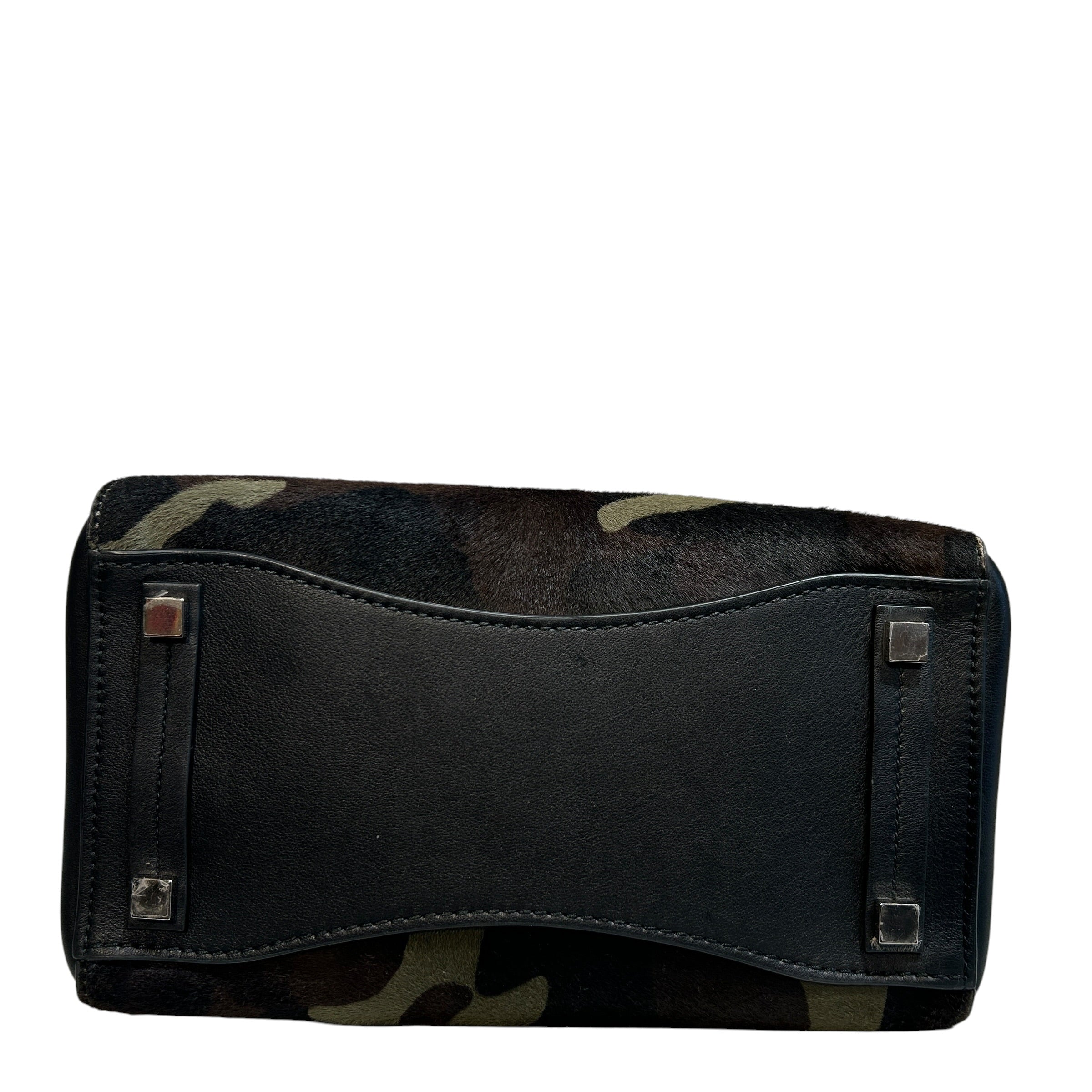 MICHAEL KORS/Bag/Camouflage/BLK/Genuine haircalf view 3