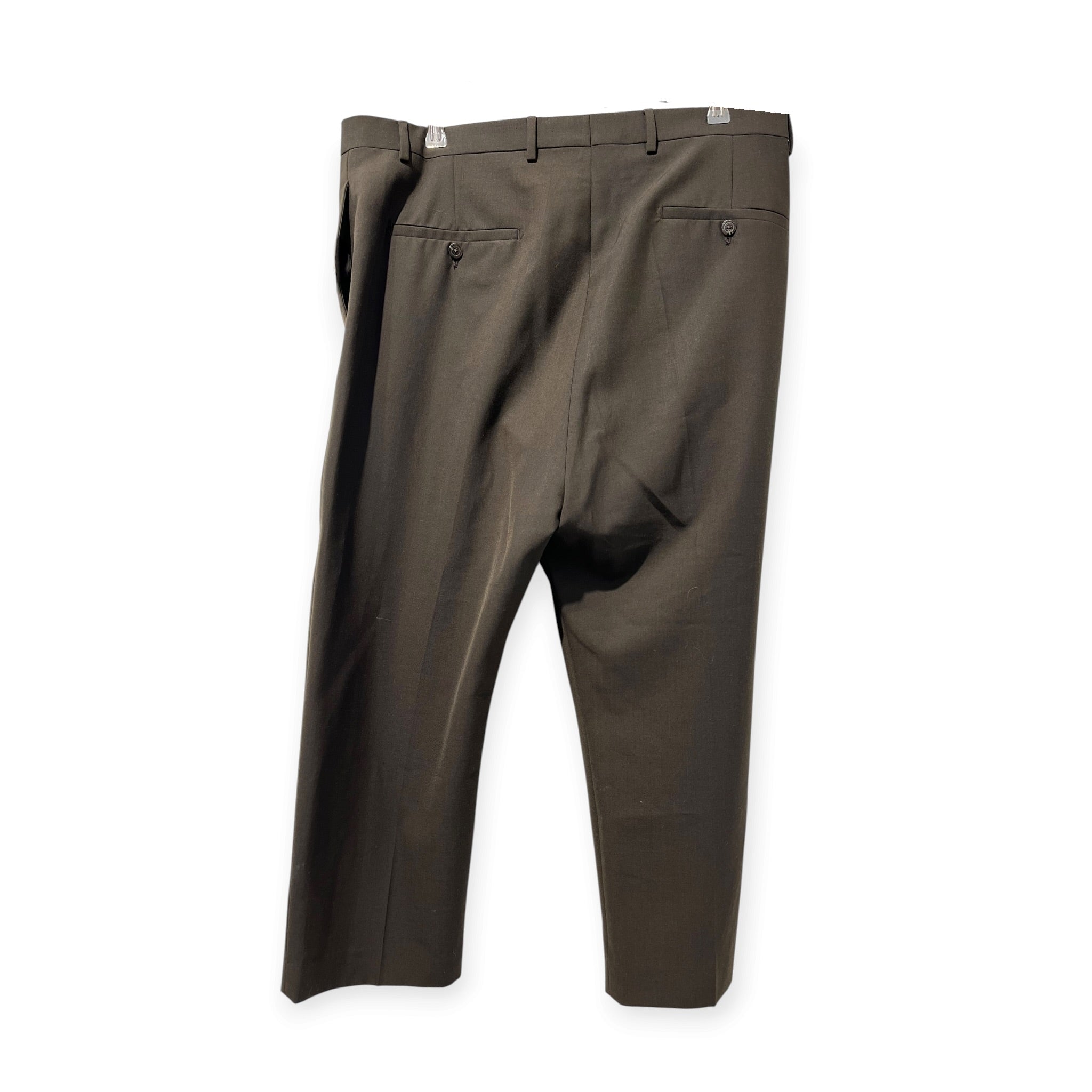 Rick Owens/Pants/42/Wool/BRW/High-waisted/TECUATL S/S 20 view 2