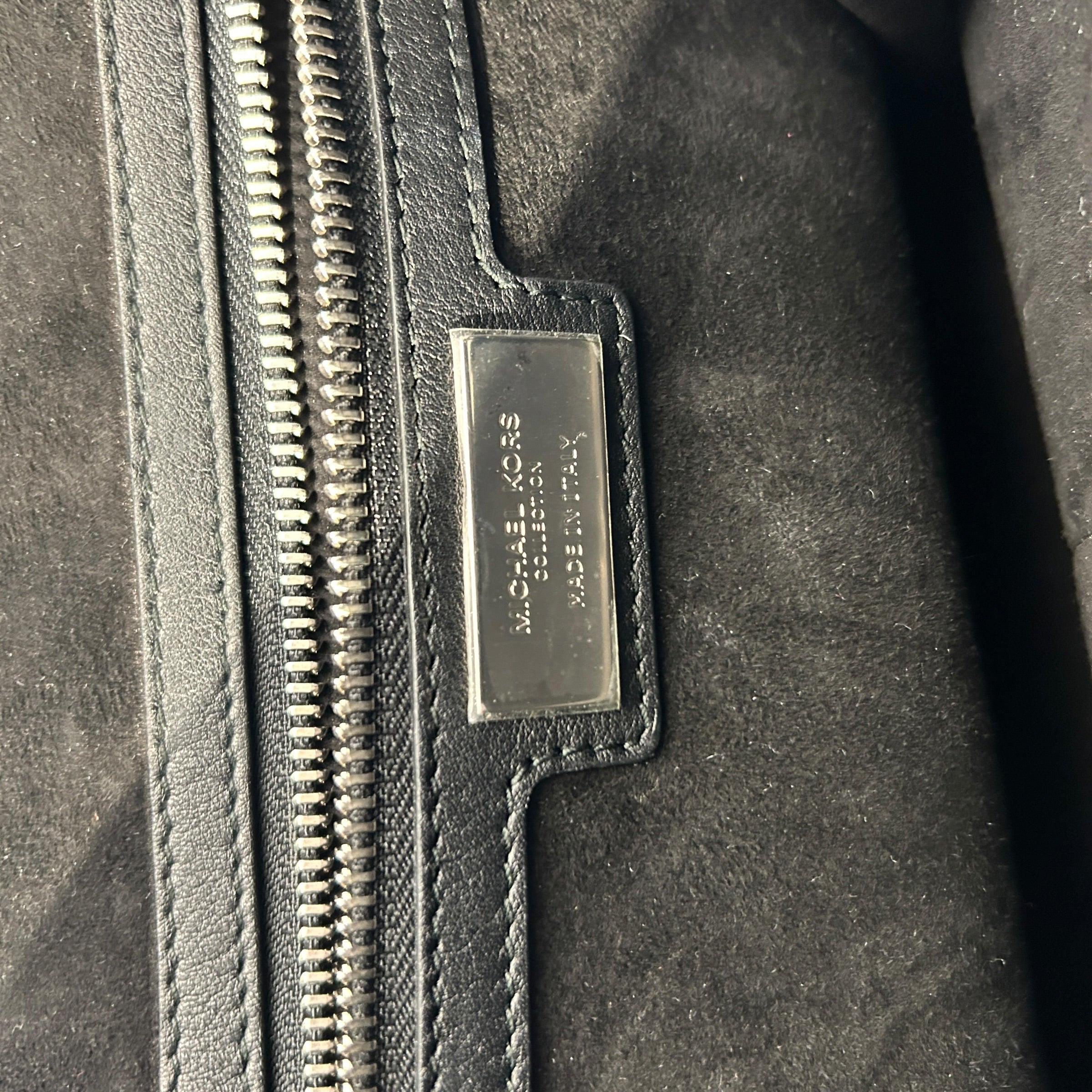 MICHAEL KORS/Bag/Camouflage/BLK/Genuine haircalf view 5
