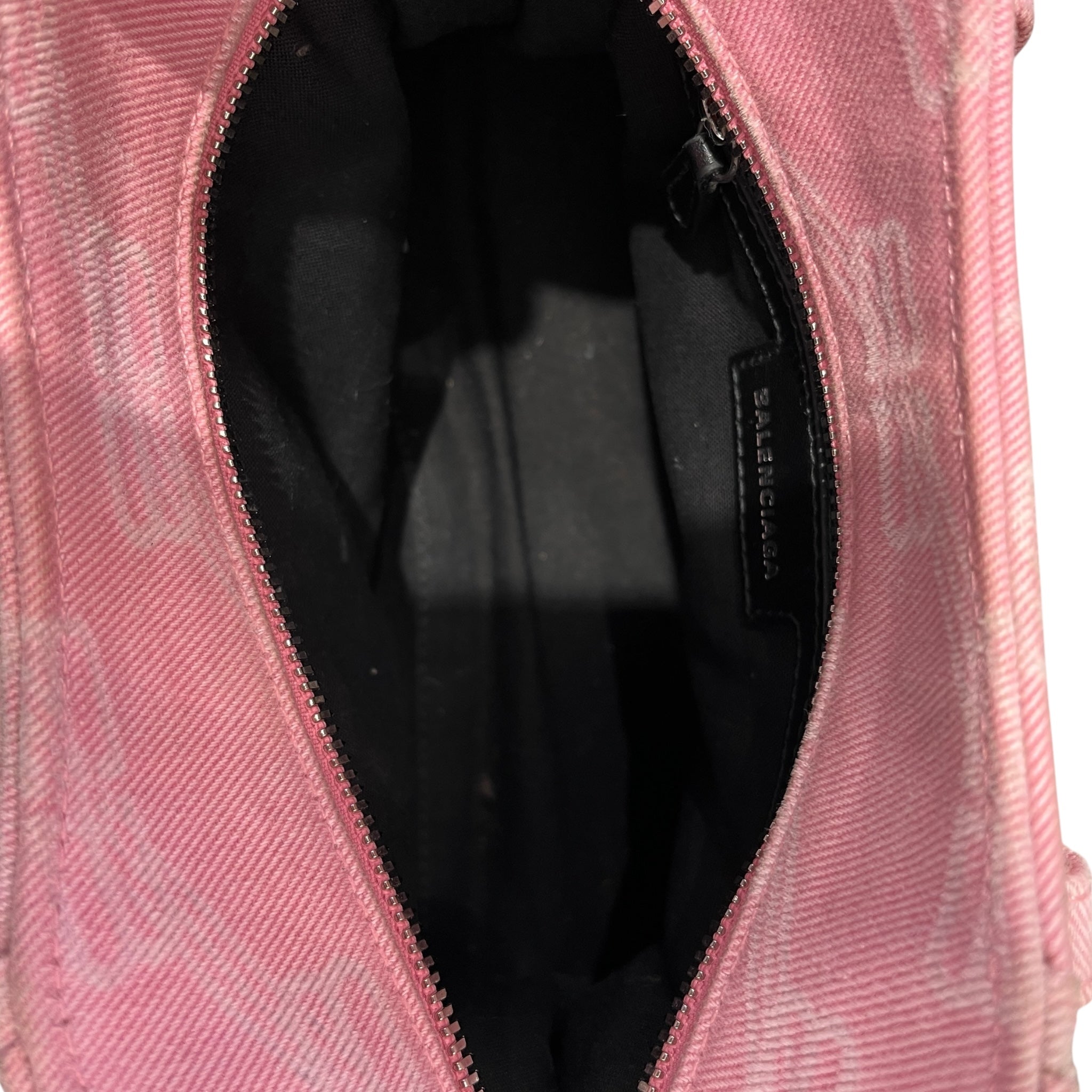 BALENCIAGA/Hand Bag/Monogram/Denim/PNK/Neo Cagole City Bag Pink Denim view 3