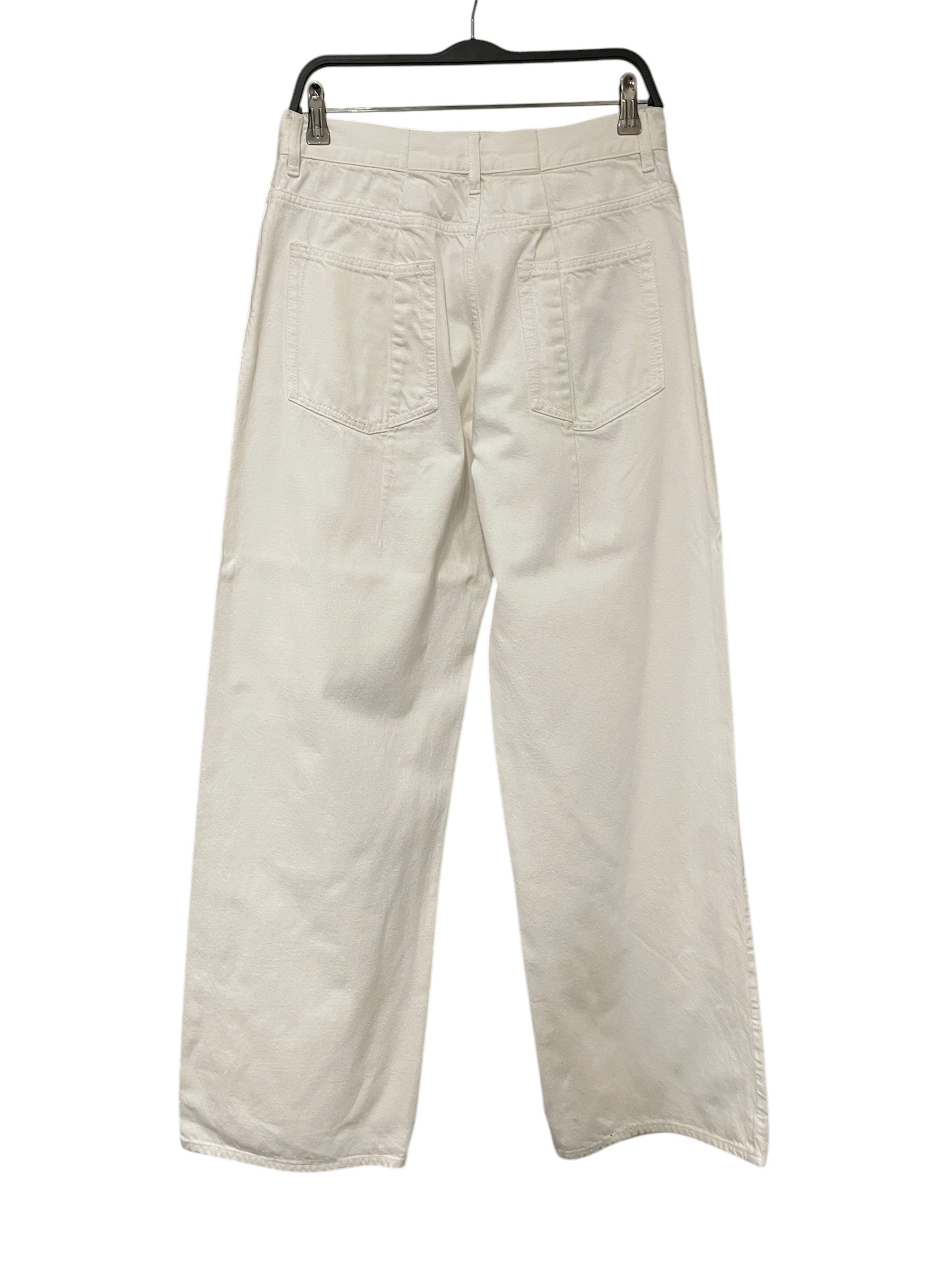 Maison Margiela/Wide Leg Pants/42/Cotton/WHT/ view 2
