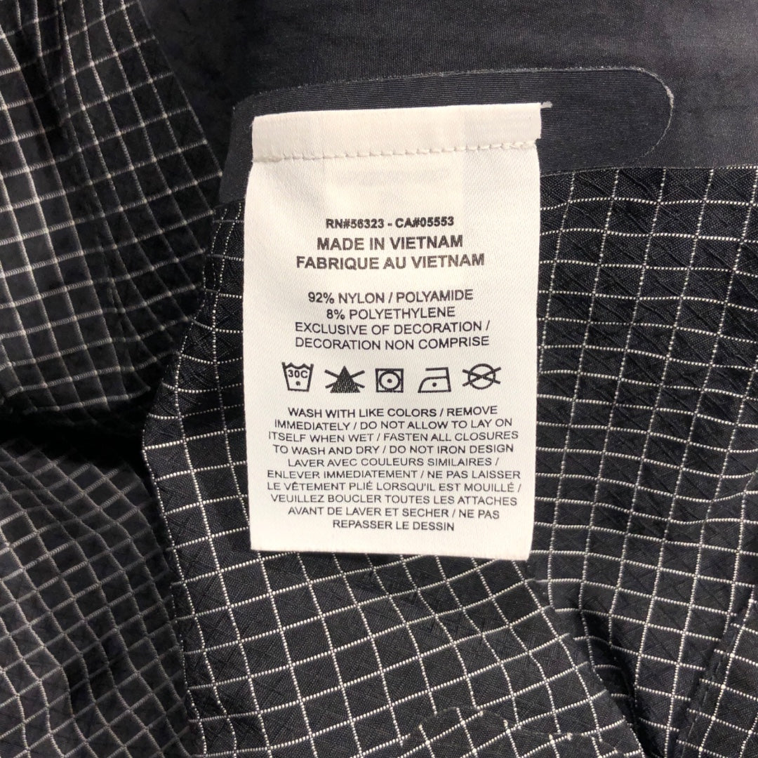 OFF-WHITE/NIKE/Jacket/XXL/Nylon/BLK/All Over Print/ripstop grid 004 jacket view 4