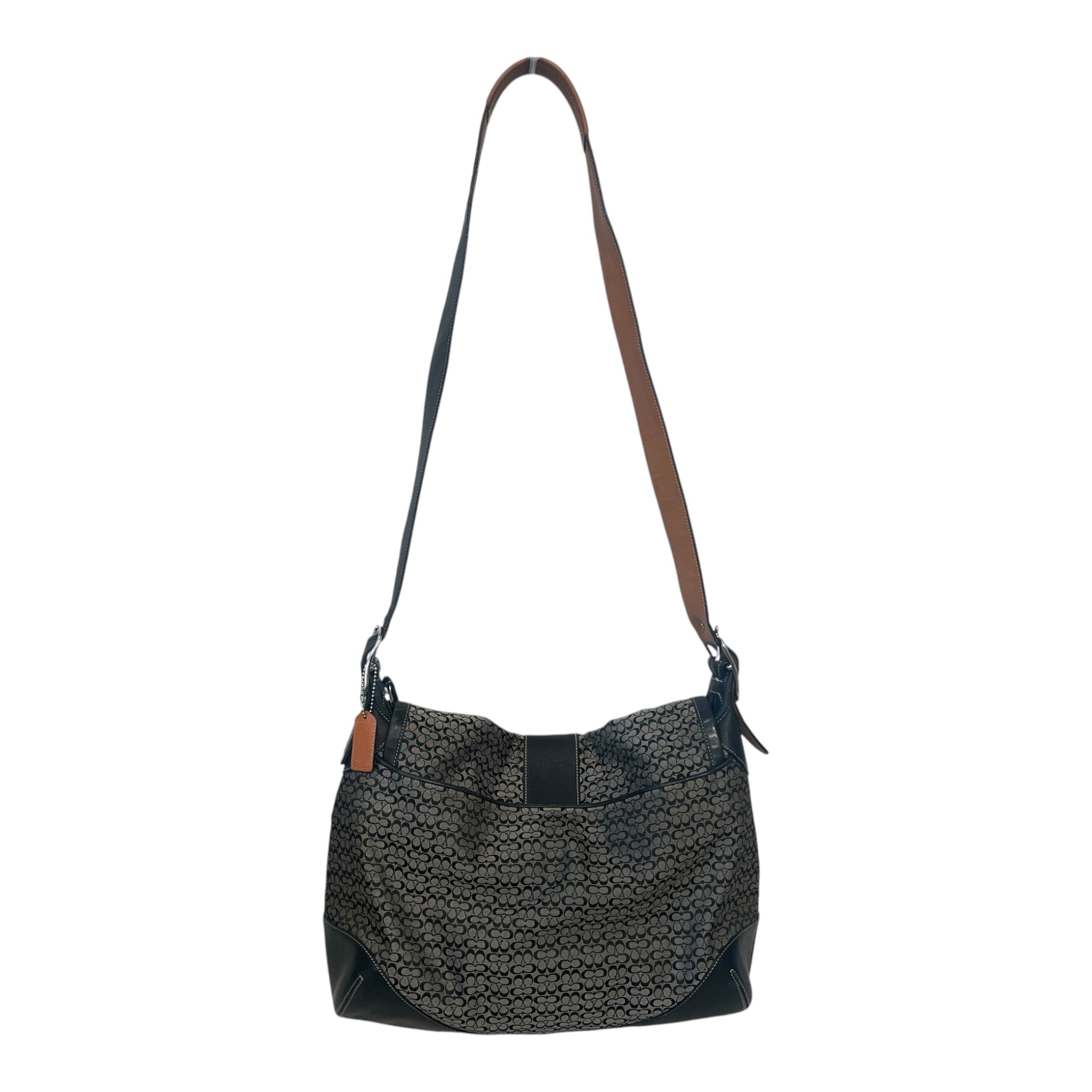 COACH/Hand Bag/Monogram/Cotton/BLK/SIGNATURE JACQUARD view 2