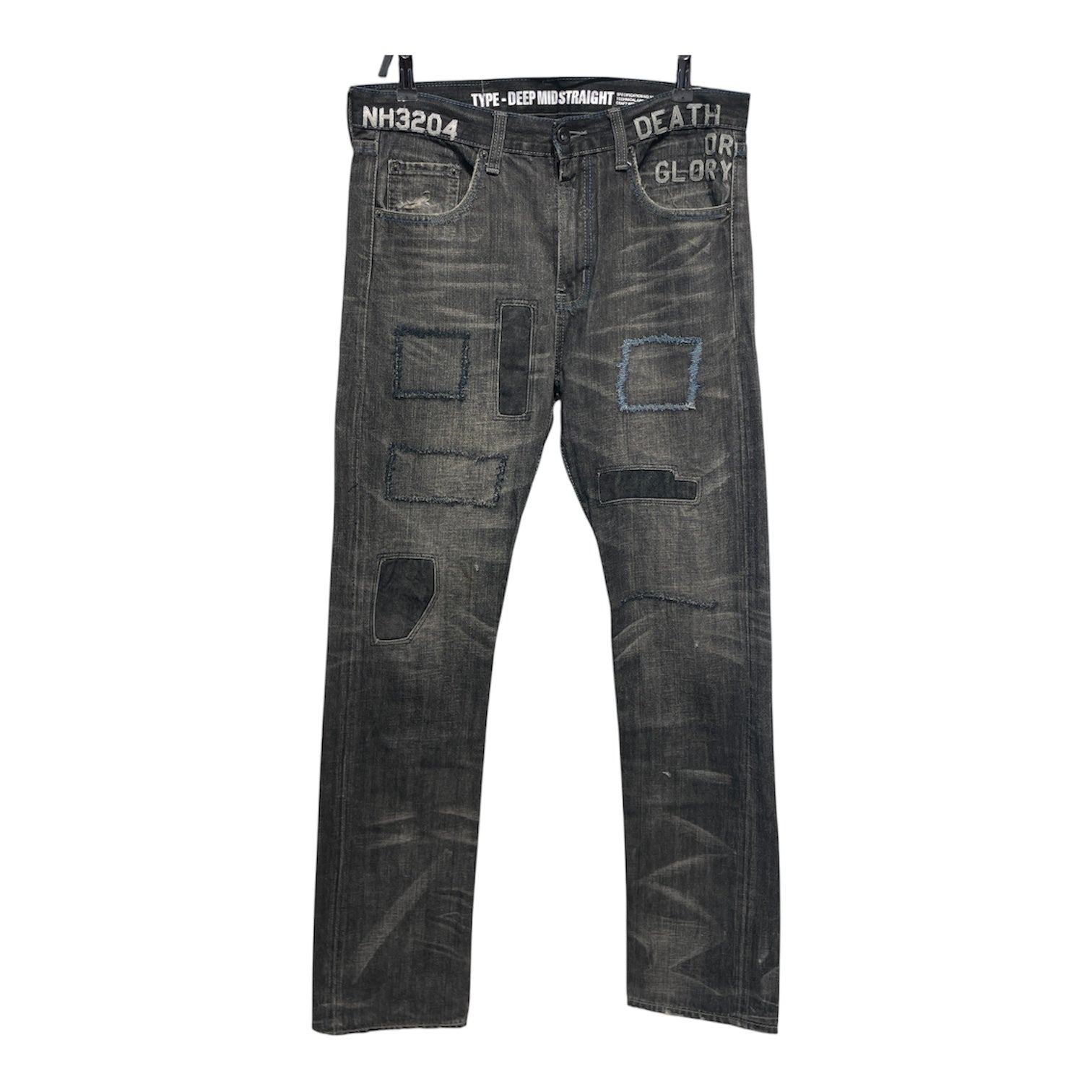 NEIGHBORHOOD/Skinny Pants/M/Denim/GRY/Low-rise/ view 1