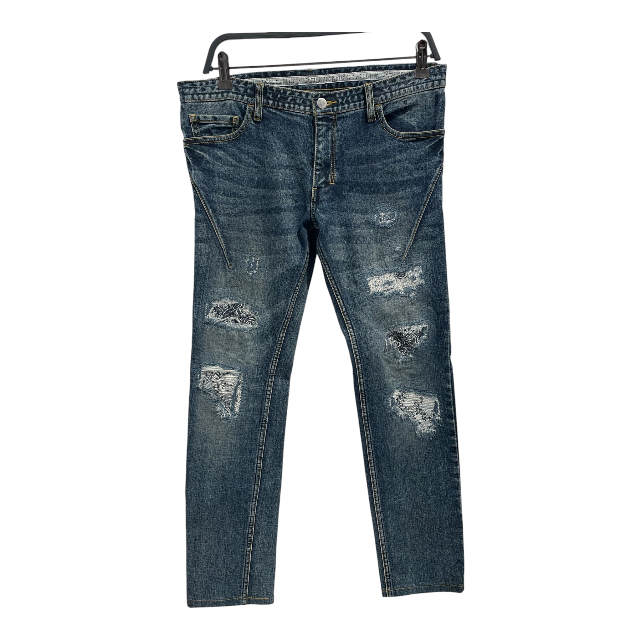 n(n) BY NUMBER (N)INE/Skinny Pants/3/Denim/IDG/Music Note Darted Jean view 1