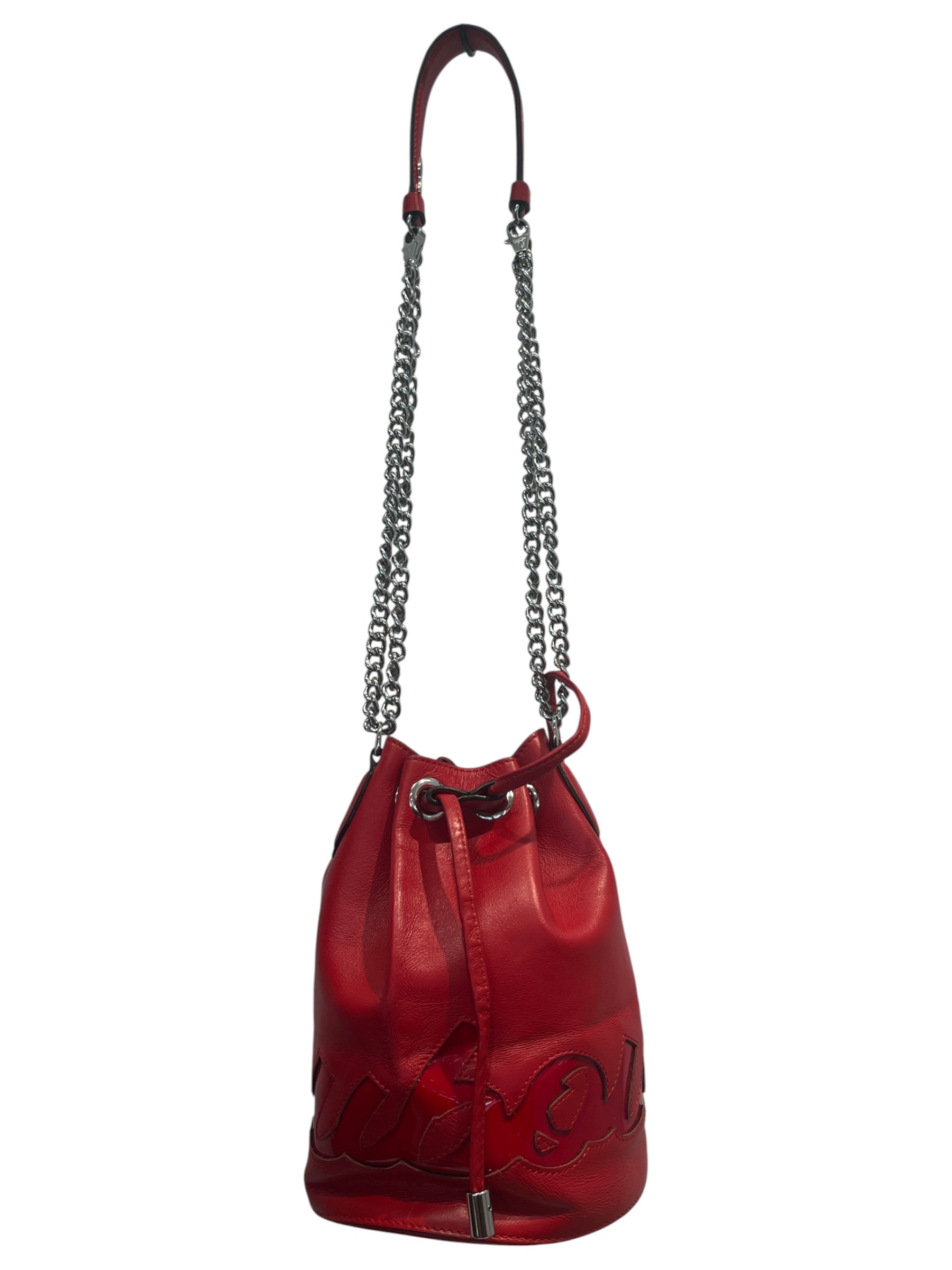 Christian Louboutin/Hand Bag/Leather/RED/ view 1
