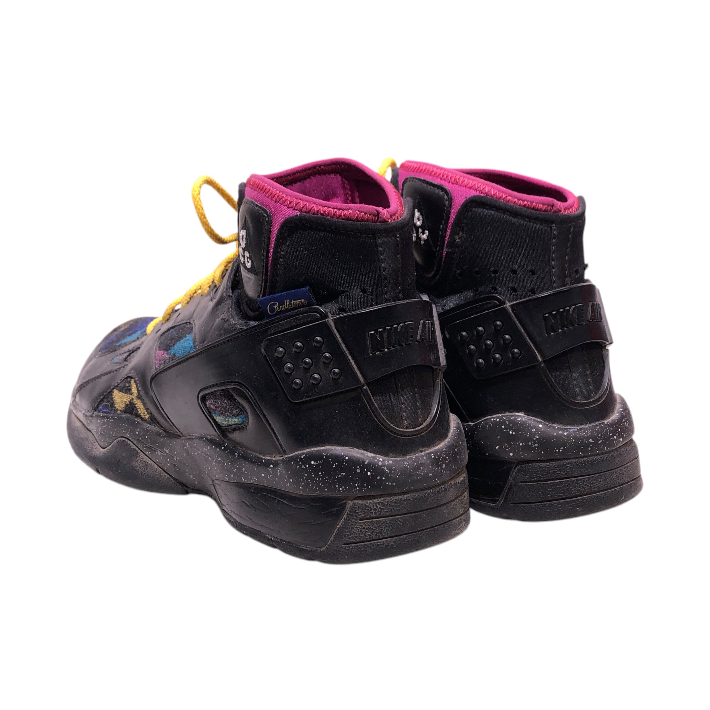 NIKE ACG/PENDLETON/Hi-Sneakers/US 10.5/All Over Print/Cotton/BLK/ view 2