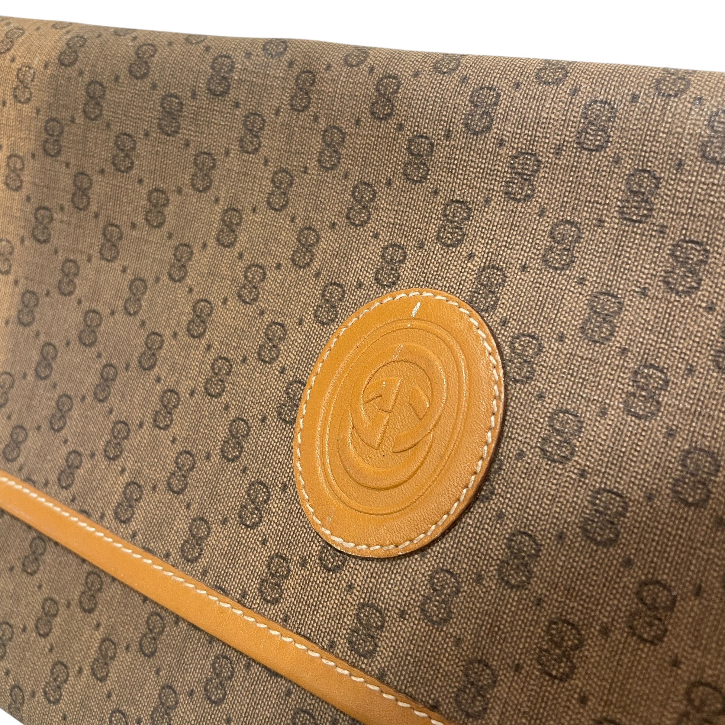 GUCCI/Monogram/Leather/BRW/Travel Tie Holder view 2