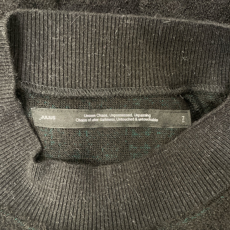 JULIUS/Sweater/3/Polyester/BLK/