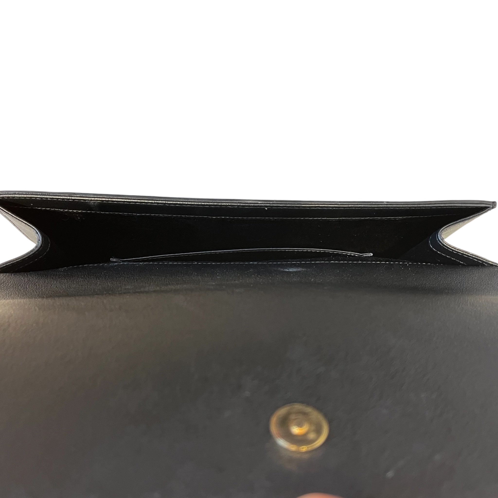 YVES SAINT LAURENT/Pouch/Leather/BLK/belle de jour pouch view 4