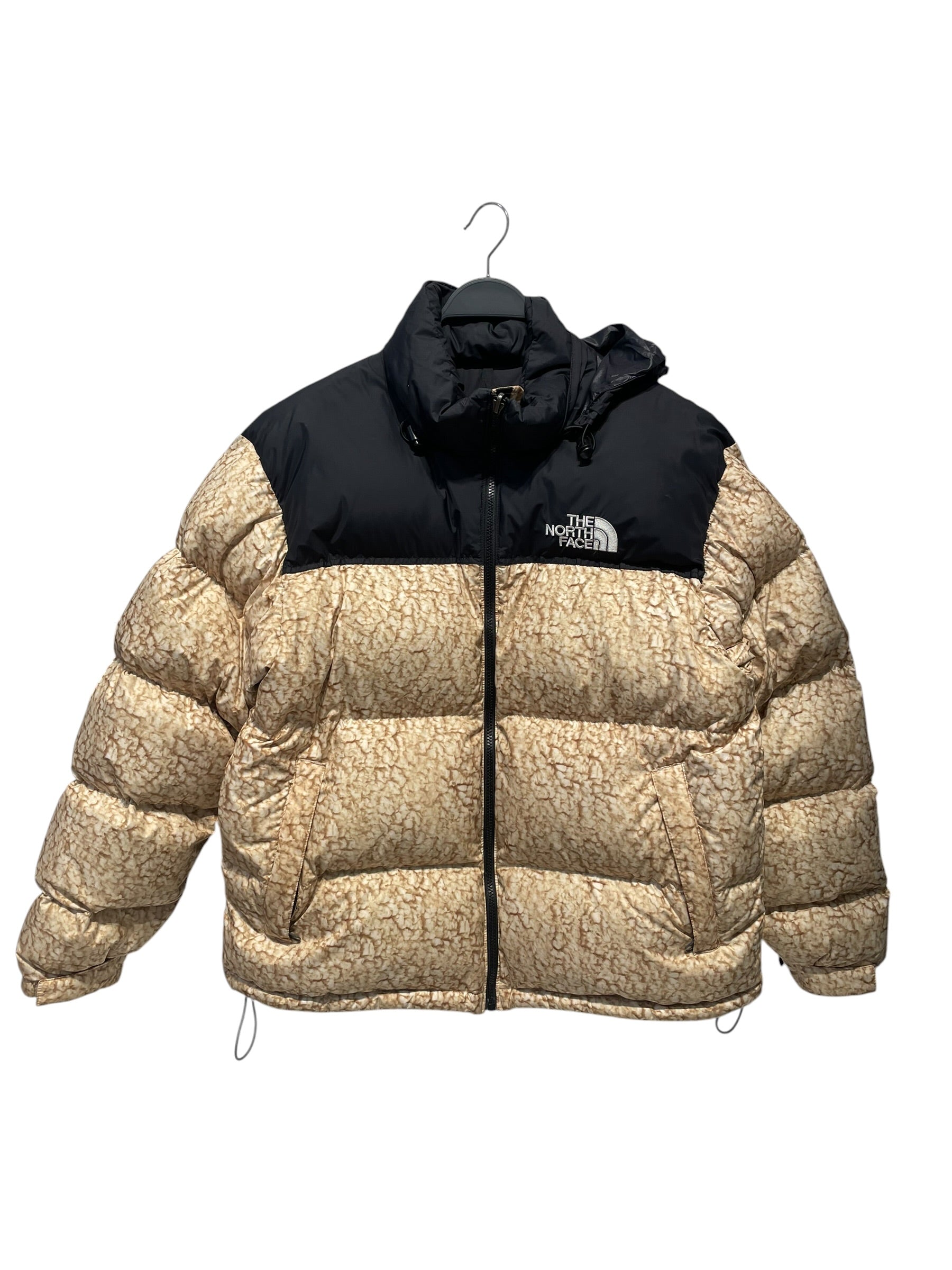 THE NORTH FACE/Puffer Jkt/M/Cotton/IVR/Graphic/ view 1