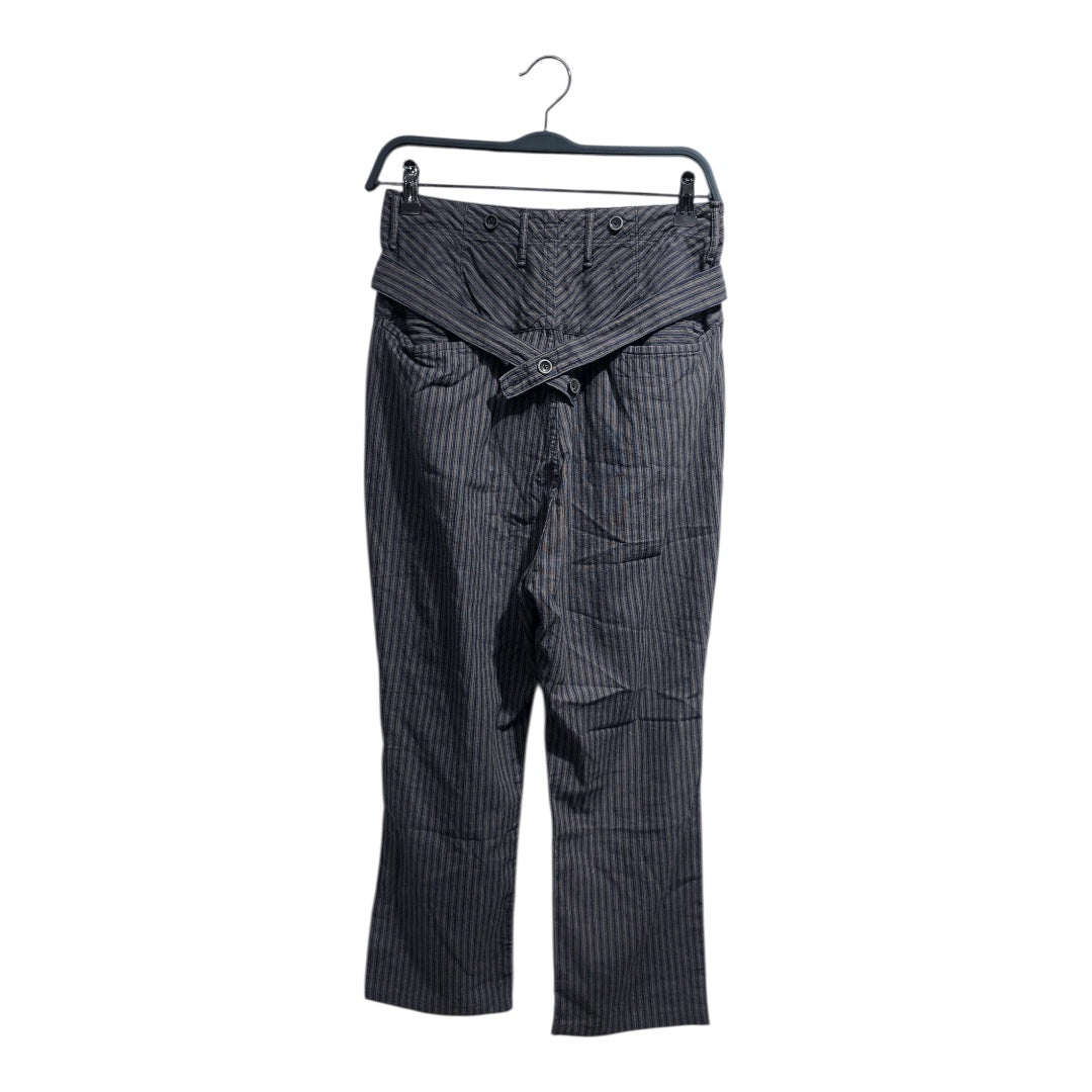 KAPITAL/Straight Pants/0/Cotton/NVY/Ankle/Stripe/BEG/NVY PINSTRIPE 12 BUTTON view 2