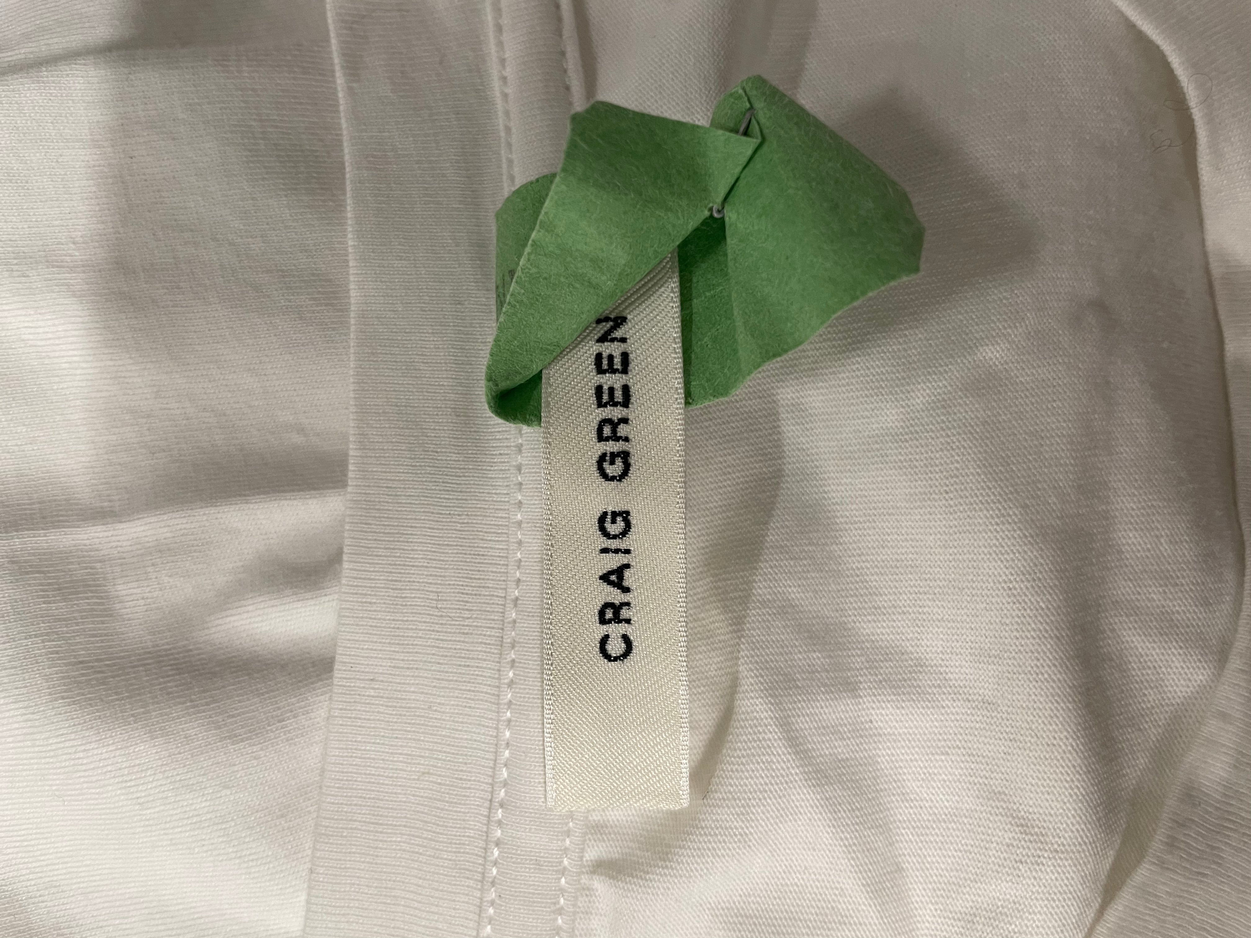 CRAIG GREEN/LS T-Shirt/XL/Cotton/WHT/EYELET CROSS view 3