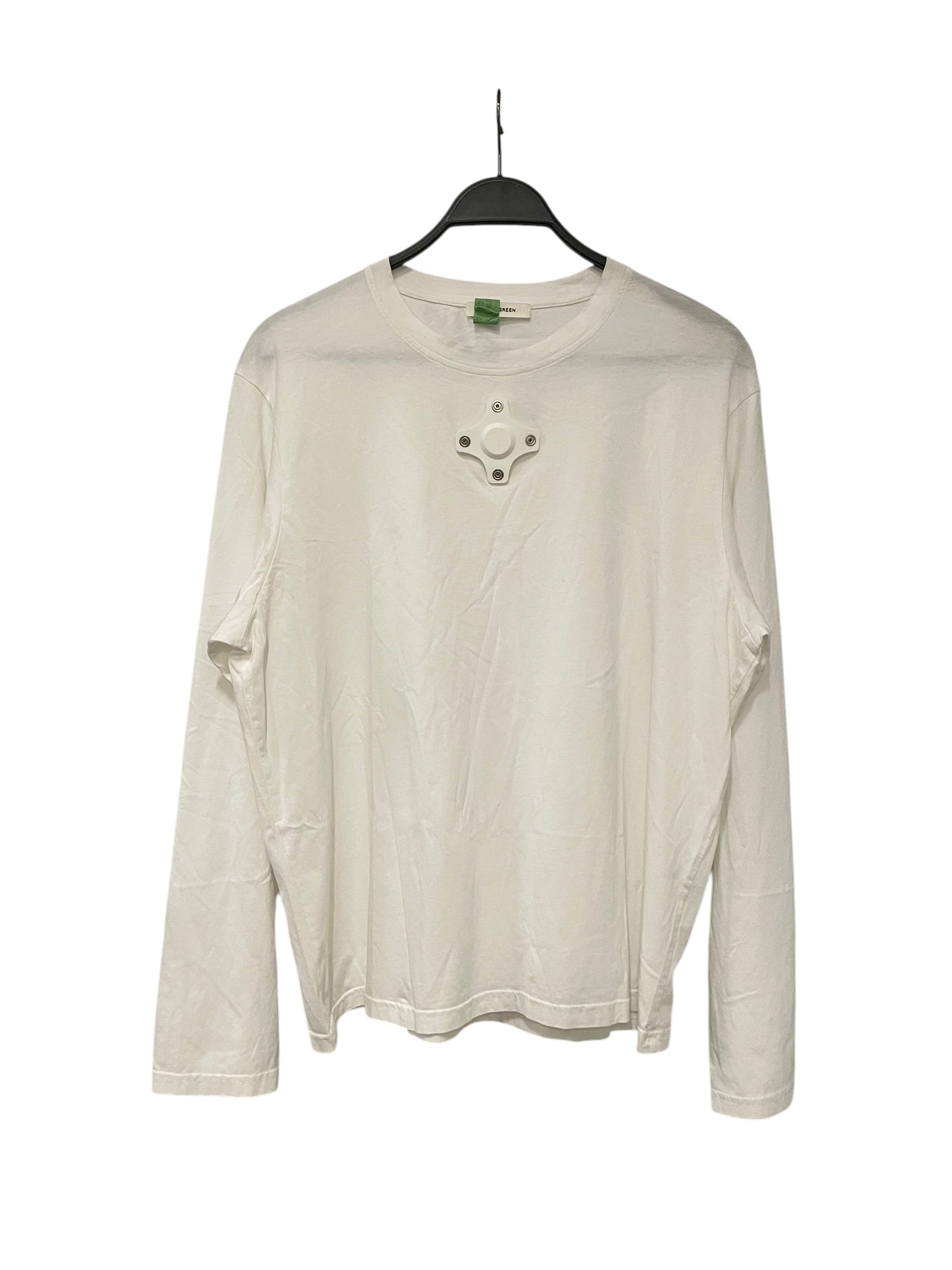 CRAIG GREEN/LS T-Shirt/XL/Cotton/WHT/EYELET CROSS view 1