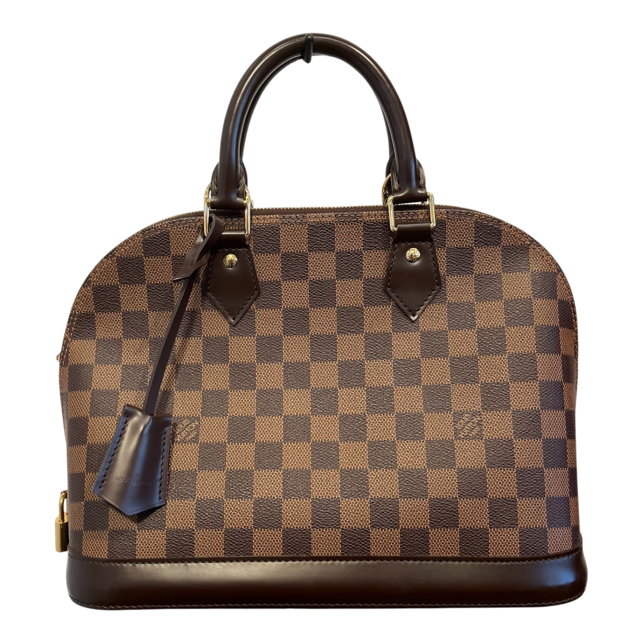 LOUIS VUITTON/Hand Bag/Monogram/Leather/BRW/ALMA PM HANDBAG view 1