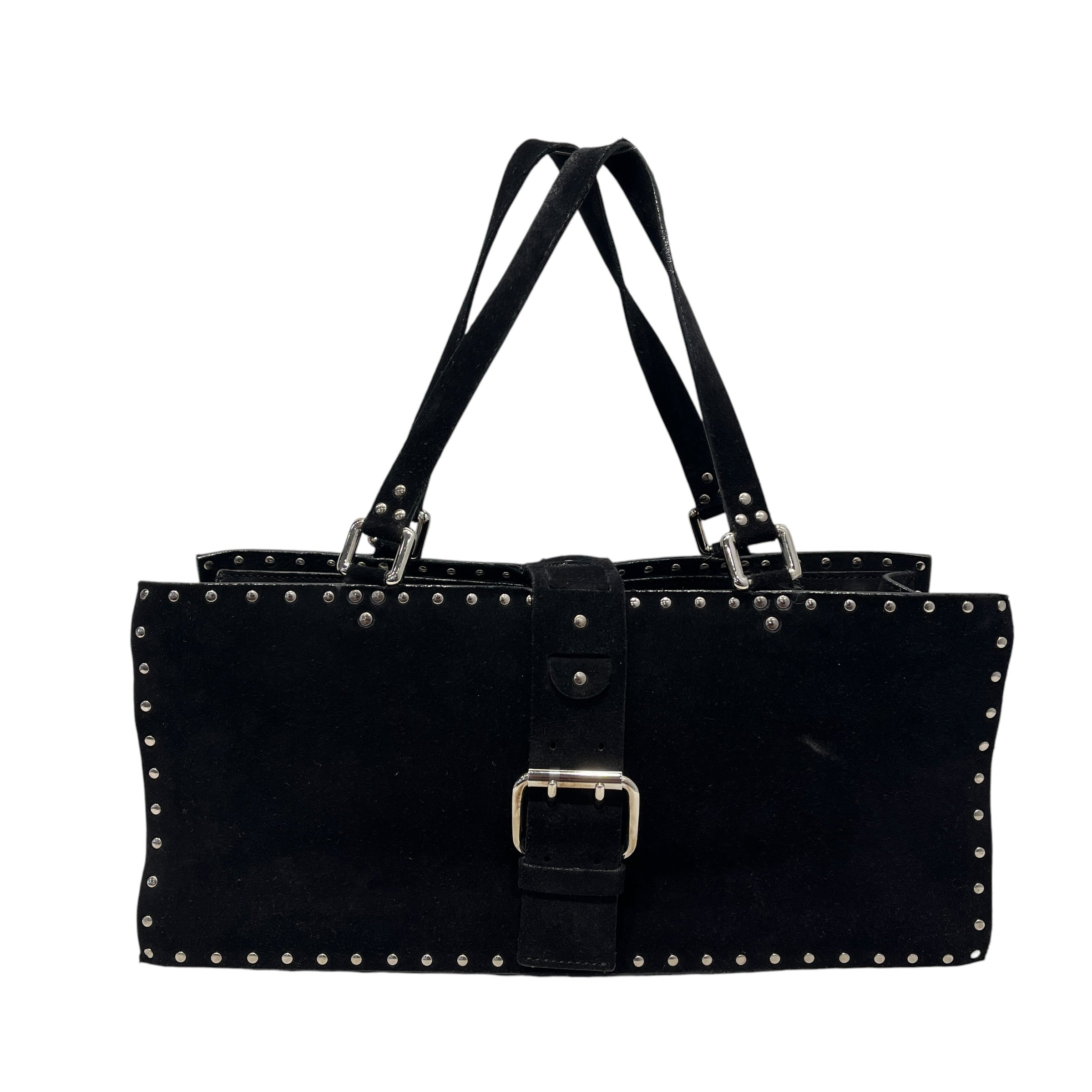 CELINE/Hand Bag/Leather/BLK/SUEDE STUDDED view 1