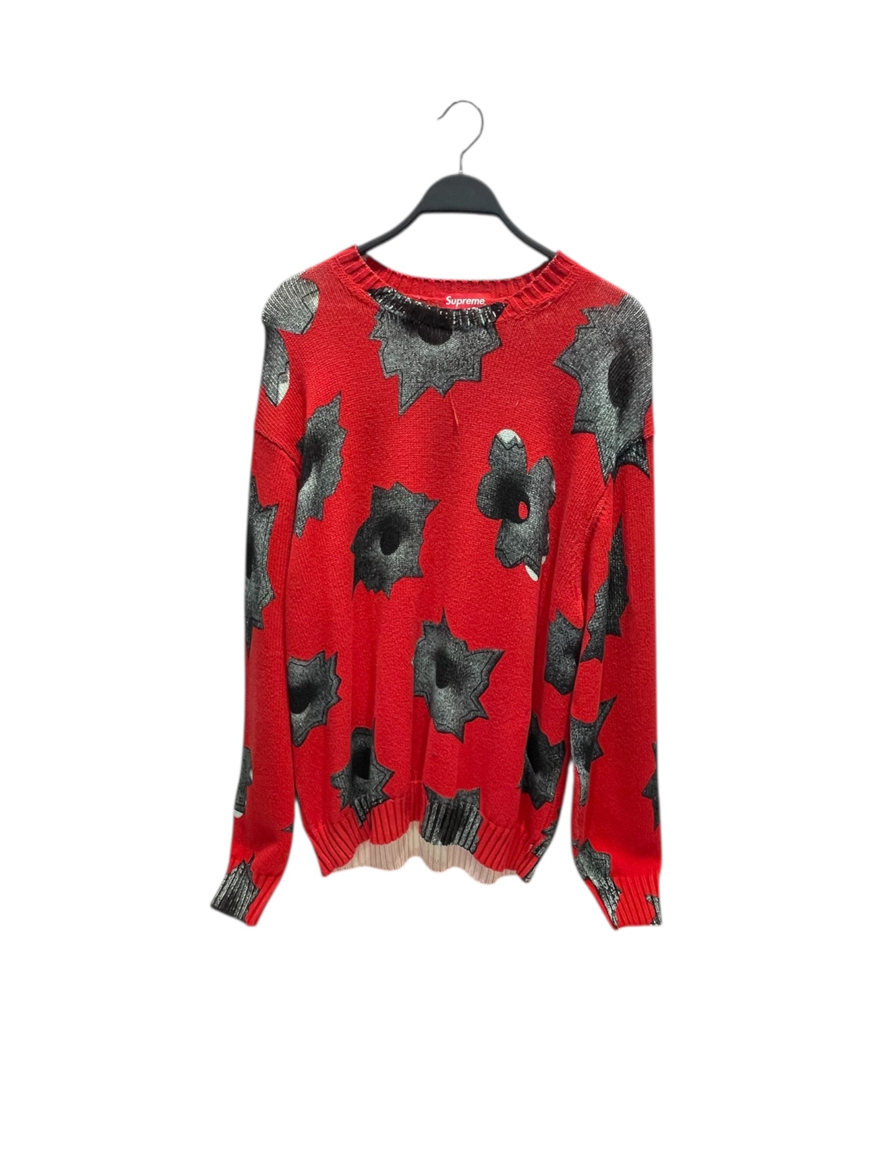 Supreme/Sweater/L/Cotton/RED/NATE LOWMAN view 1