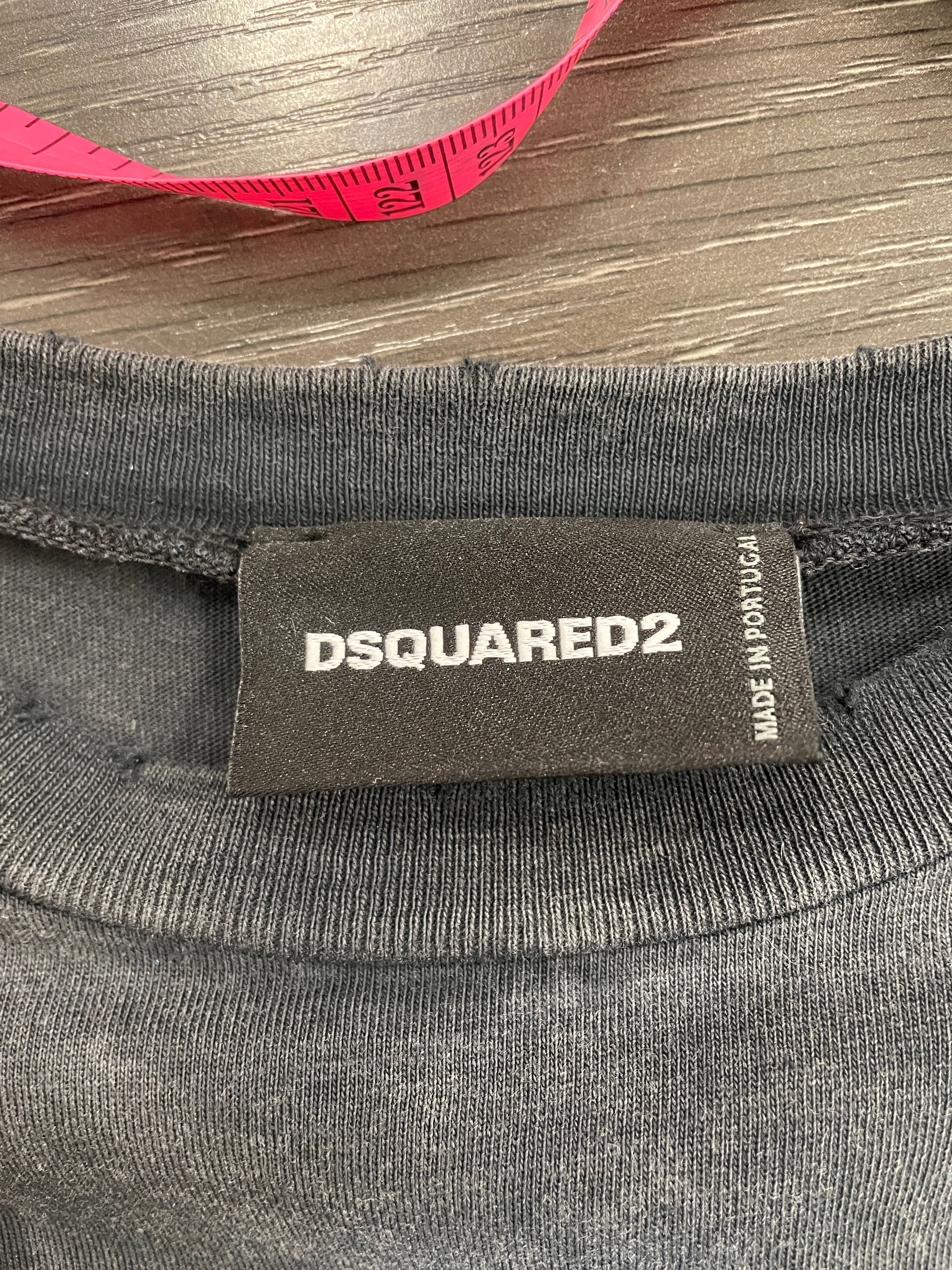 DSQUARED2/Tank Top/S/Cotton/GRY/VINTAGE STYLE/GYM/SUMMER PUMP view 3