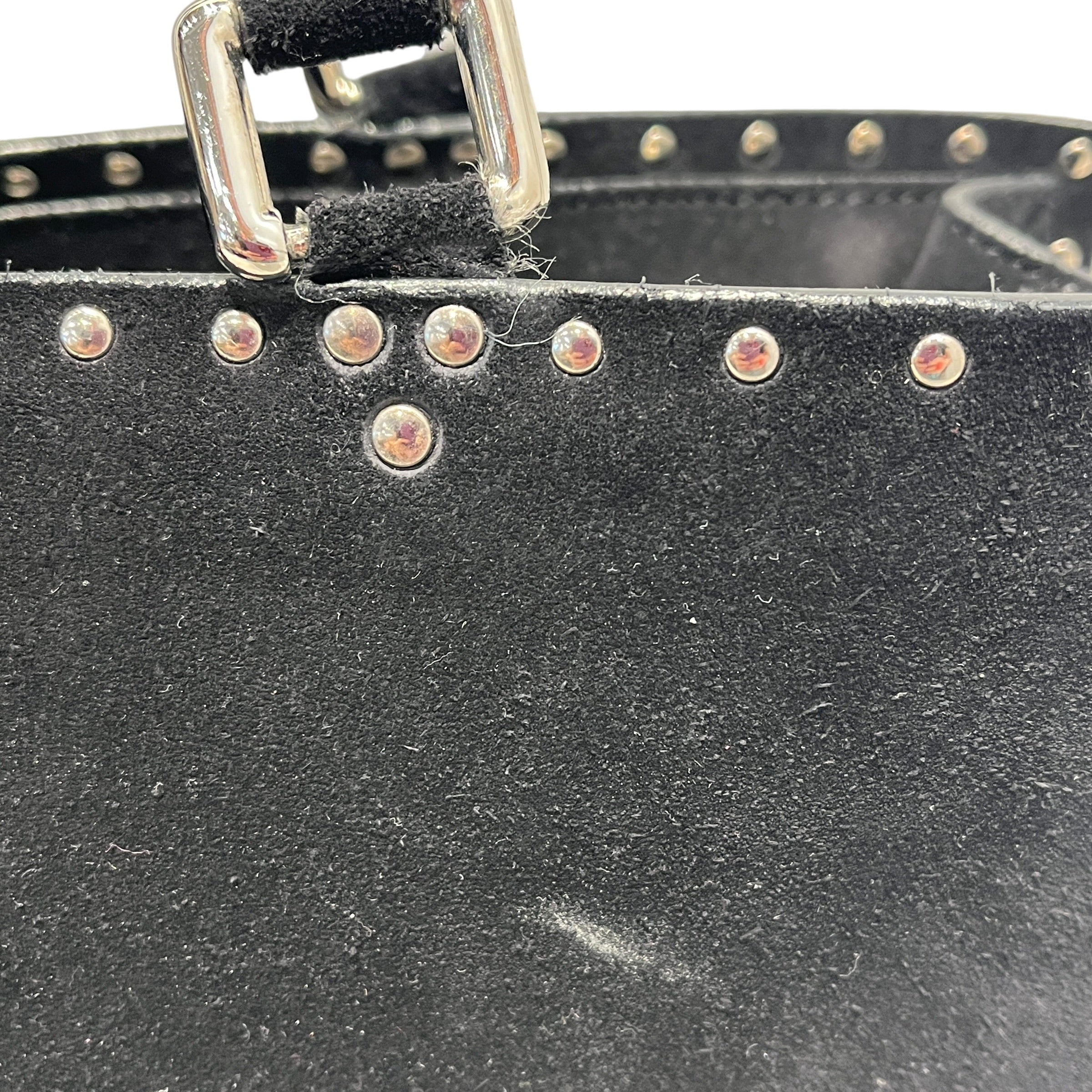 CELINE/Hand Bag/Leather/BLK/SUEDE STUDDED view 9