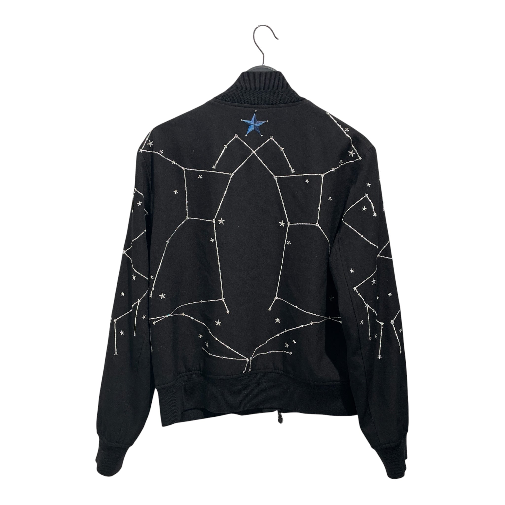 BURBERRY/Jacket/46/Wool/BLK/All Over Print/Linton Crystals Jacket view 2