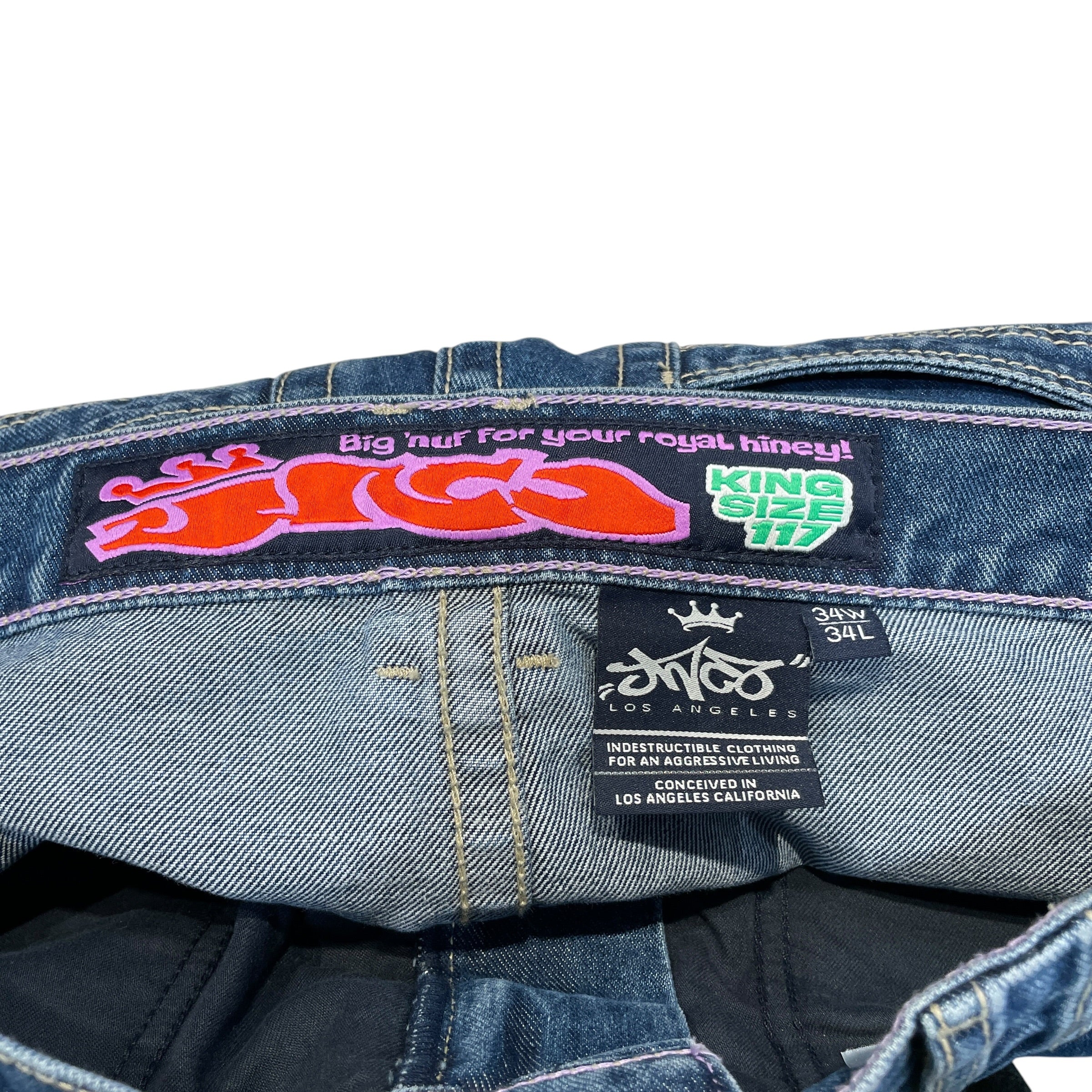 JNCO/Pants/34/Denim/BLU/117 King view 3