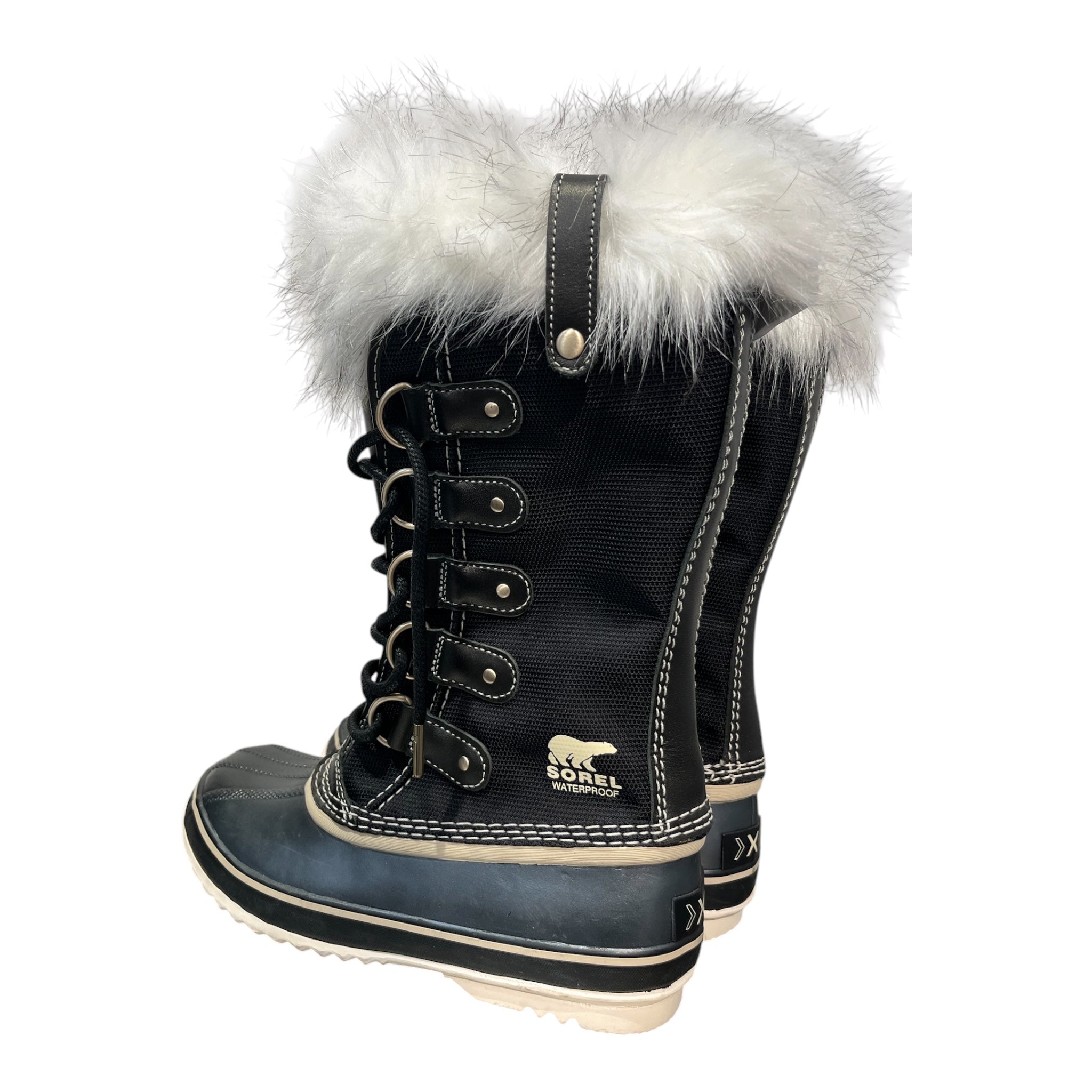 SOREL/Trekking Boots/US 7.5/Polyester/BLK/01503 JOAN OF ARCTIC W/ FUR view 2