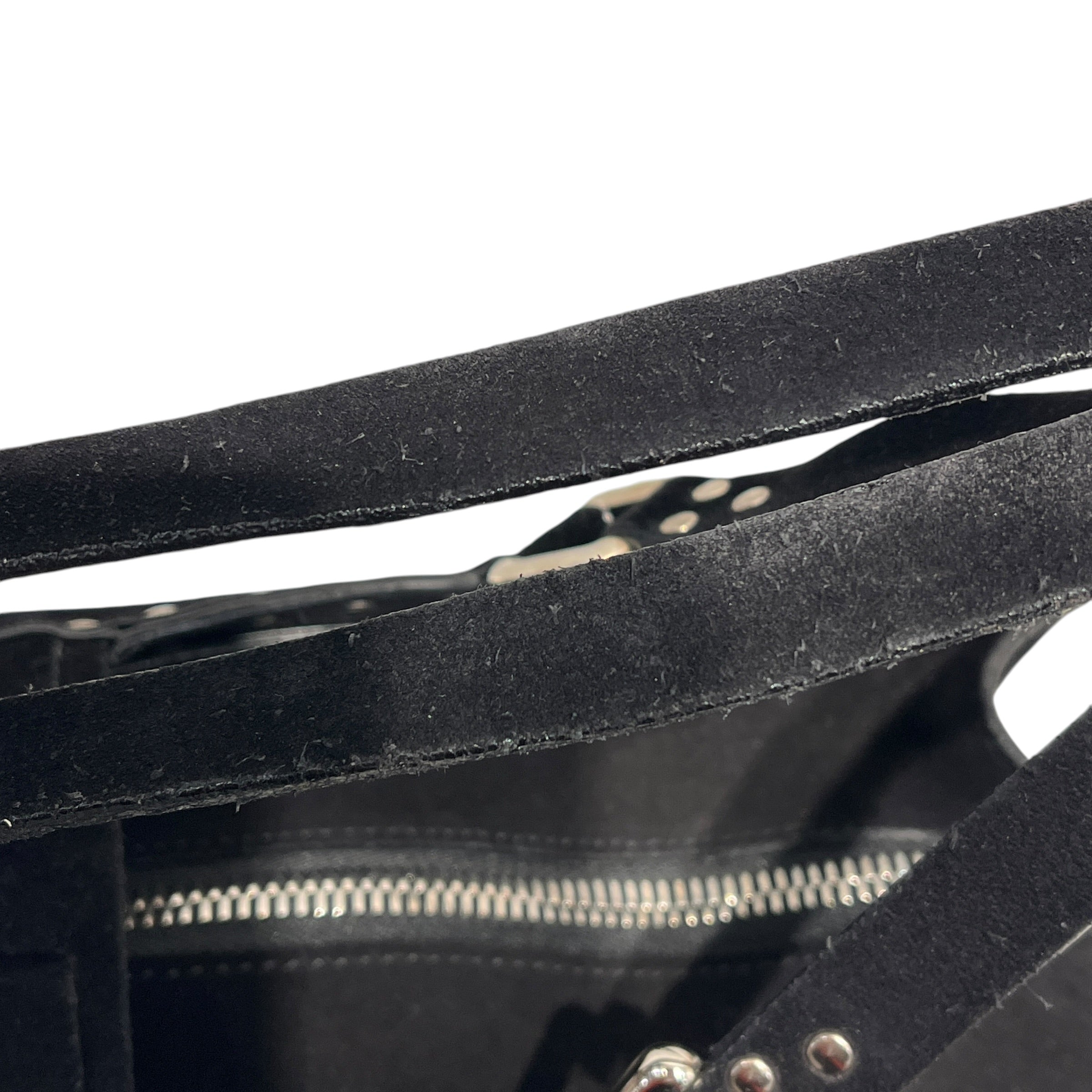 CELINE/Hand Bag/Leather/BLK/SUEDE STUDDED view 8