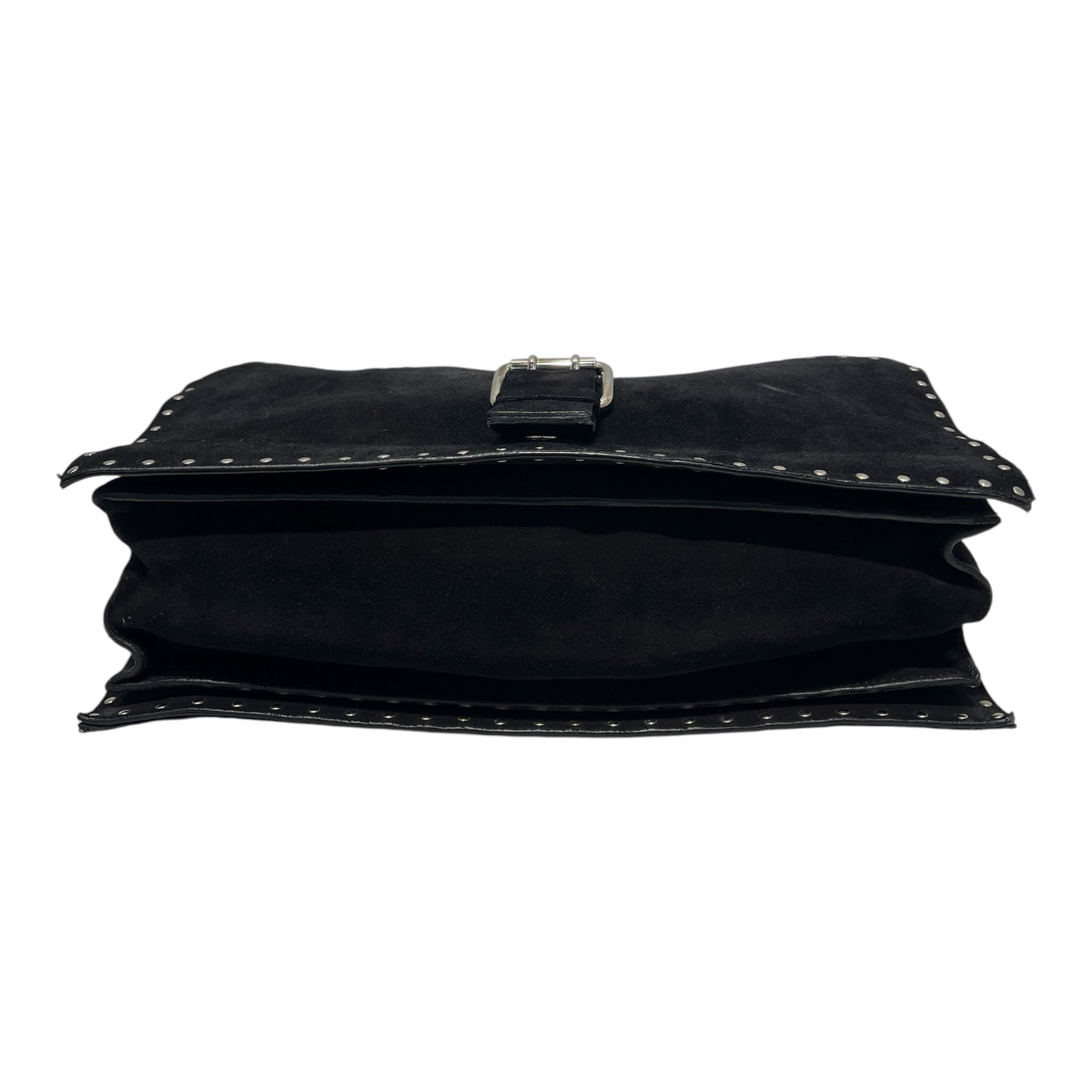 CELINE/Hand Bag/Leather/BLK/SUEDE STUDDED view 3