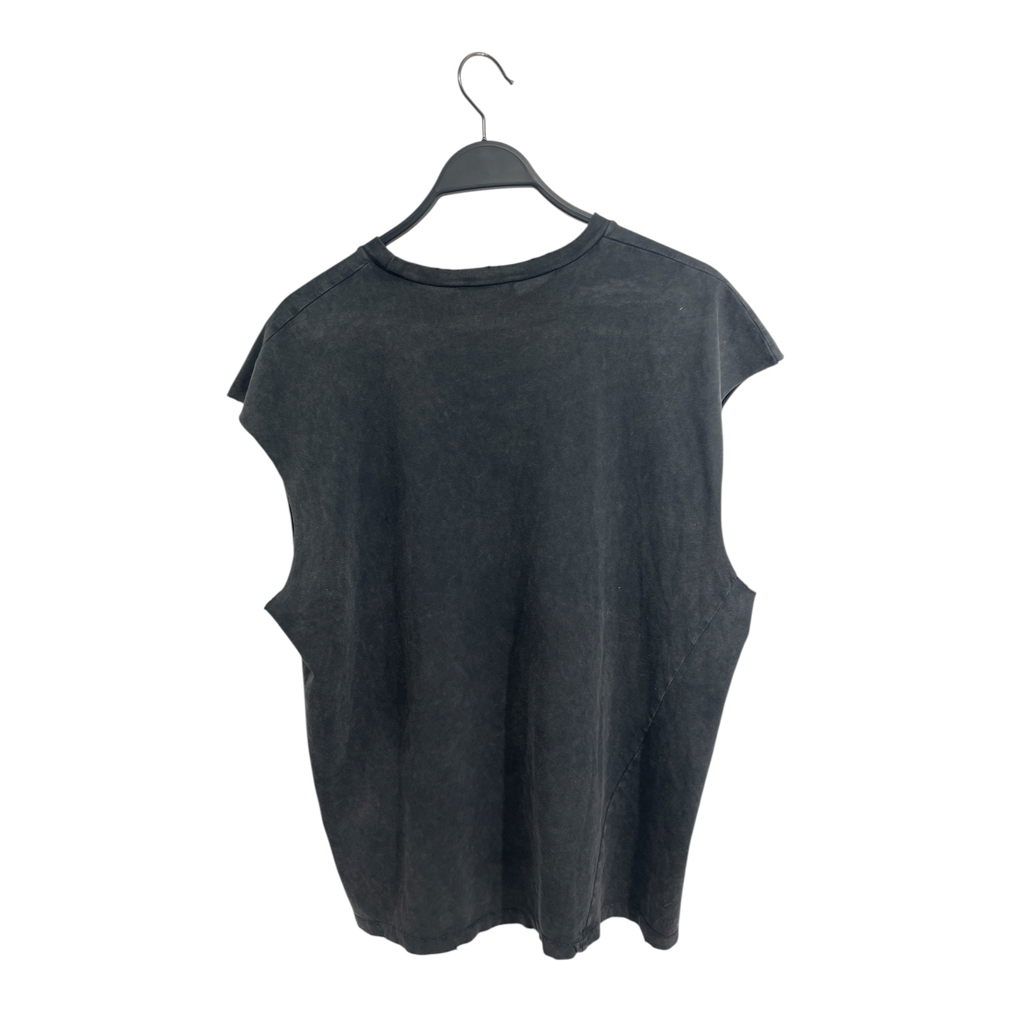 DSQUARED2/Tank Top/S/Cotton/GRY/VINTAGE STYLE/GYM/SUMMER PUMP view 2