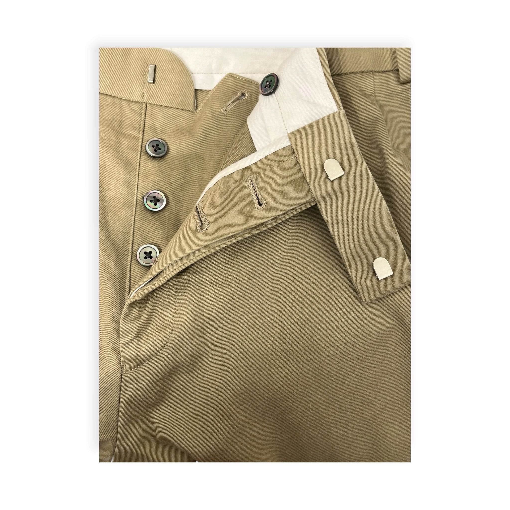 THOM BROWNE. NEW YORK/Slacks/27/Cotton/BEG/FLOWER PRINT LEG view 2