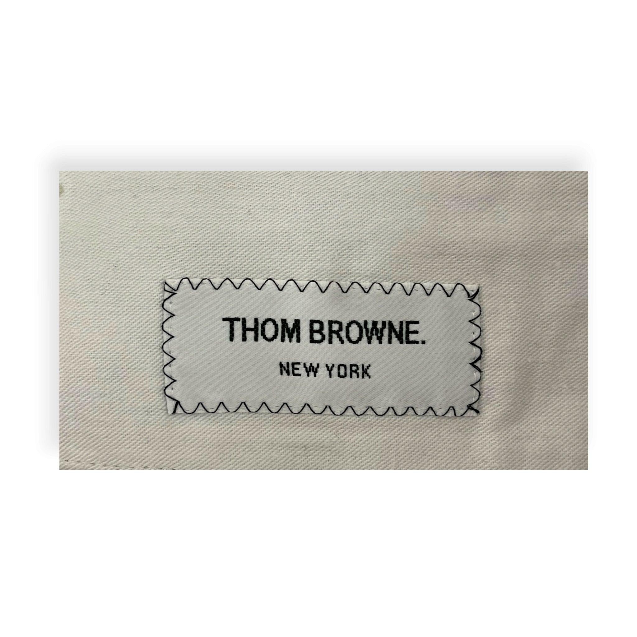 THOM BROWNE. NEW YORK/Slacks/27/Cotton/BEG/FLOWER PRINT LEG view 4