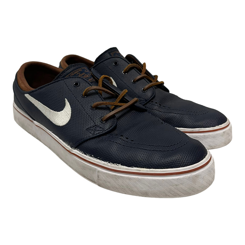 NIKE SB/Low-Sneakers/US 9.5/Leather/NVY/