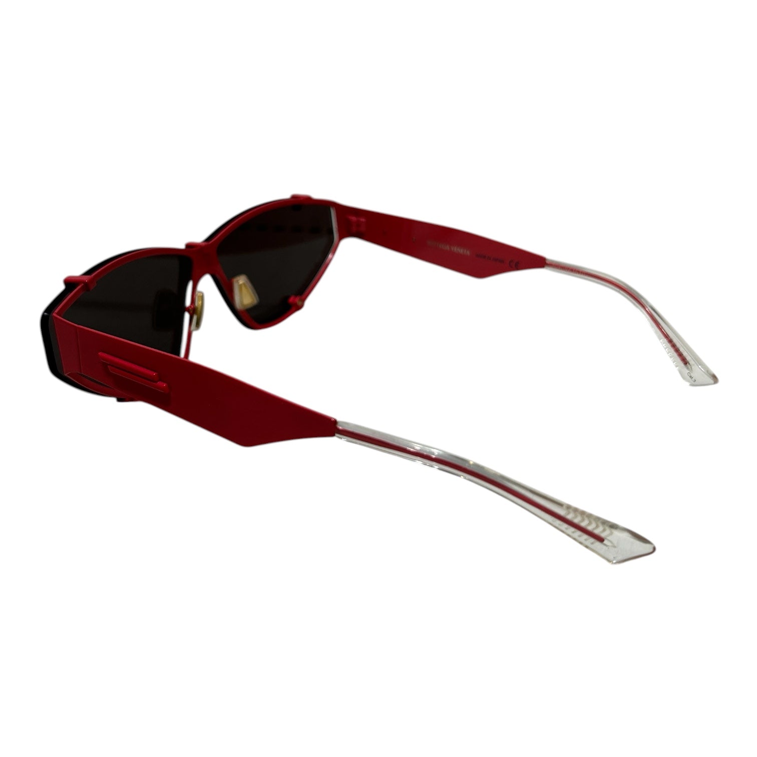 BOTTEGA VENETA/Sunglasses/Metal/PNK/Grip Shield Sunglasses Pink view 2