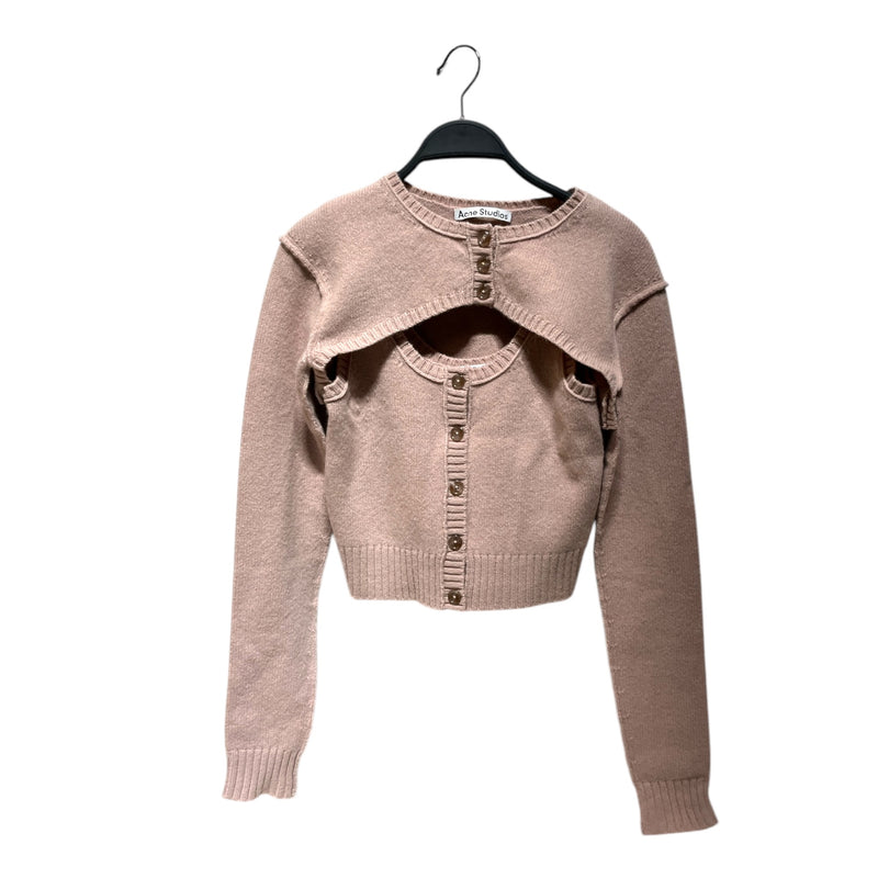 Acne Studios/Cardigan/XXS/Polyester/PNK/TANK SET