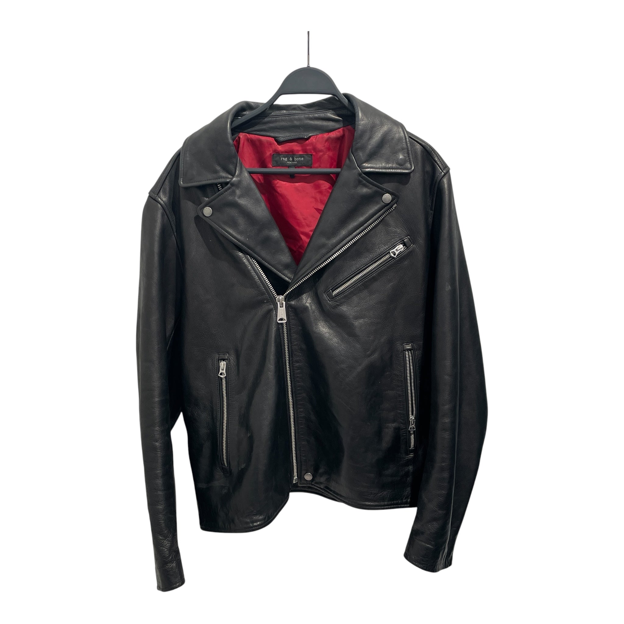 rag & bone/Riders Jkt (W)/XL/Leather/BLK/Buzz Moto Jacket view 1