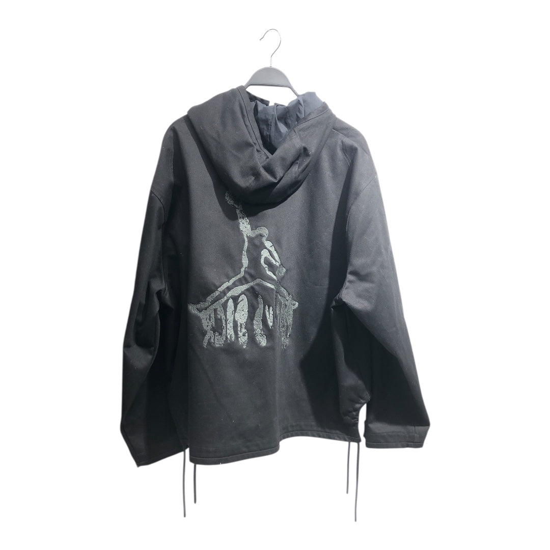 CACTUS JACK/JORDAN BRAND/Jacket/XXL/Cotton/BLK/cargo quarter zip hoodie view 2