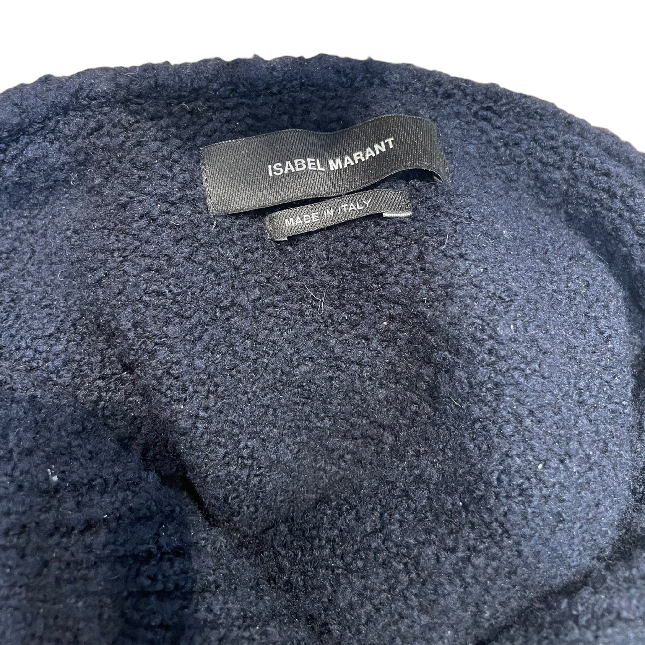 ISABEL MARANT/Sweater/36/Wool/BLK/Quarter-Zip Knit Sweater view 4