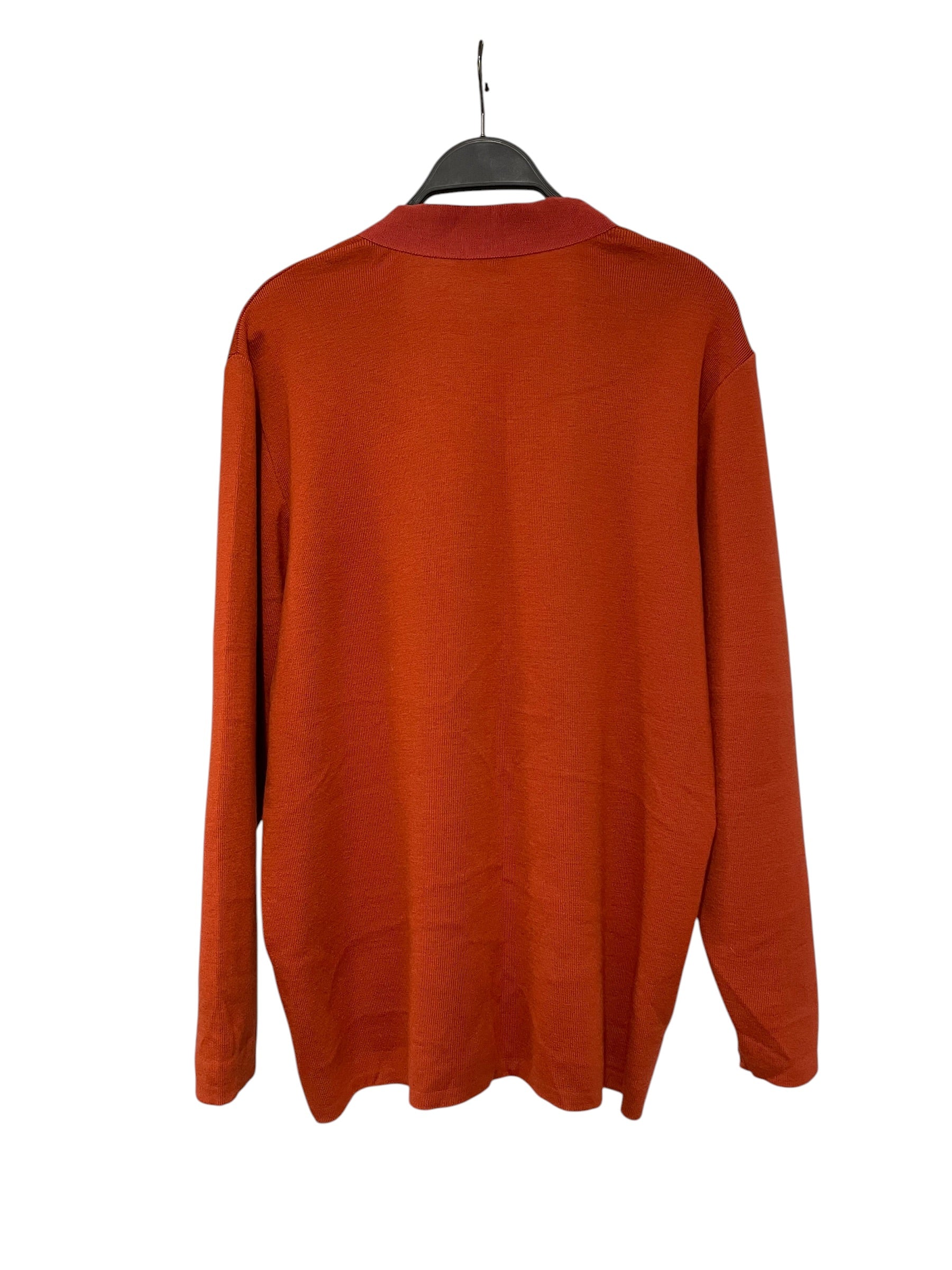 Salvatore Ferragamo/Cardigan/M/Wool/ORN/HALF GOLD AND SILVER BUTTON view 2