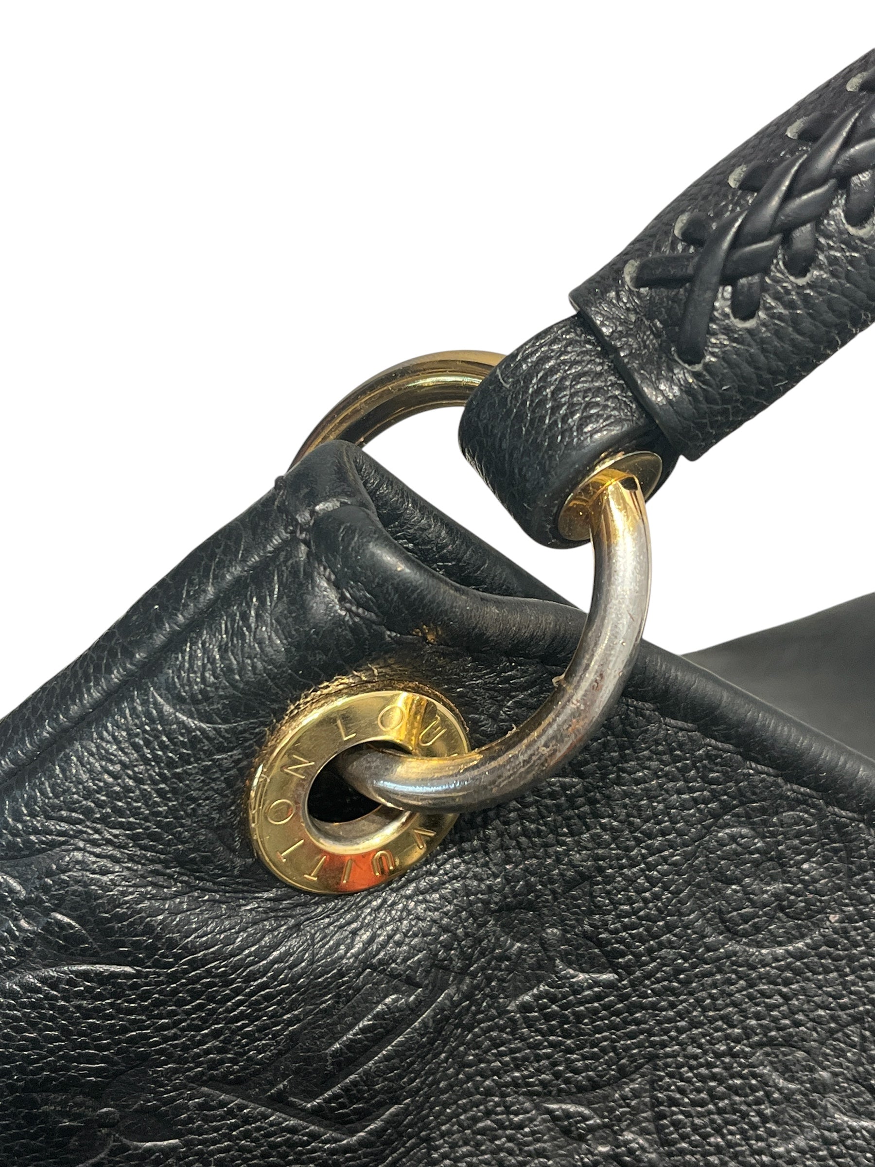 LOUIS VUITTON/Hand Bag/Monogram/Leather/BLK/lOUIS VUITTON  EMPREINTE view 3