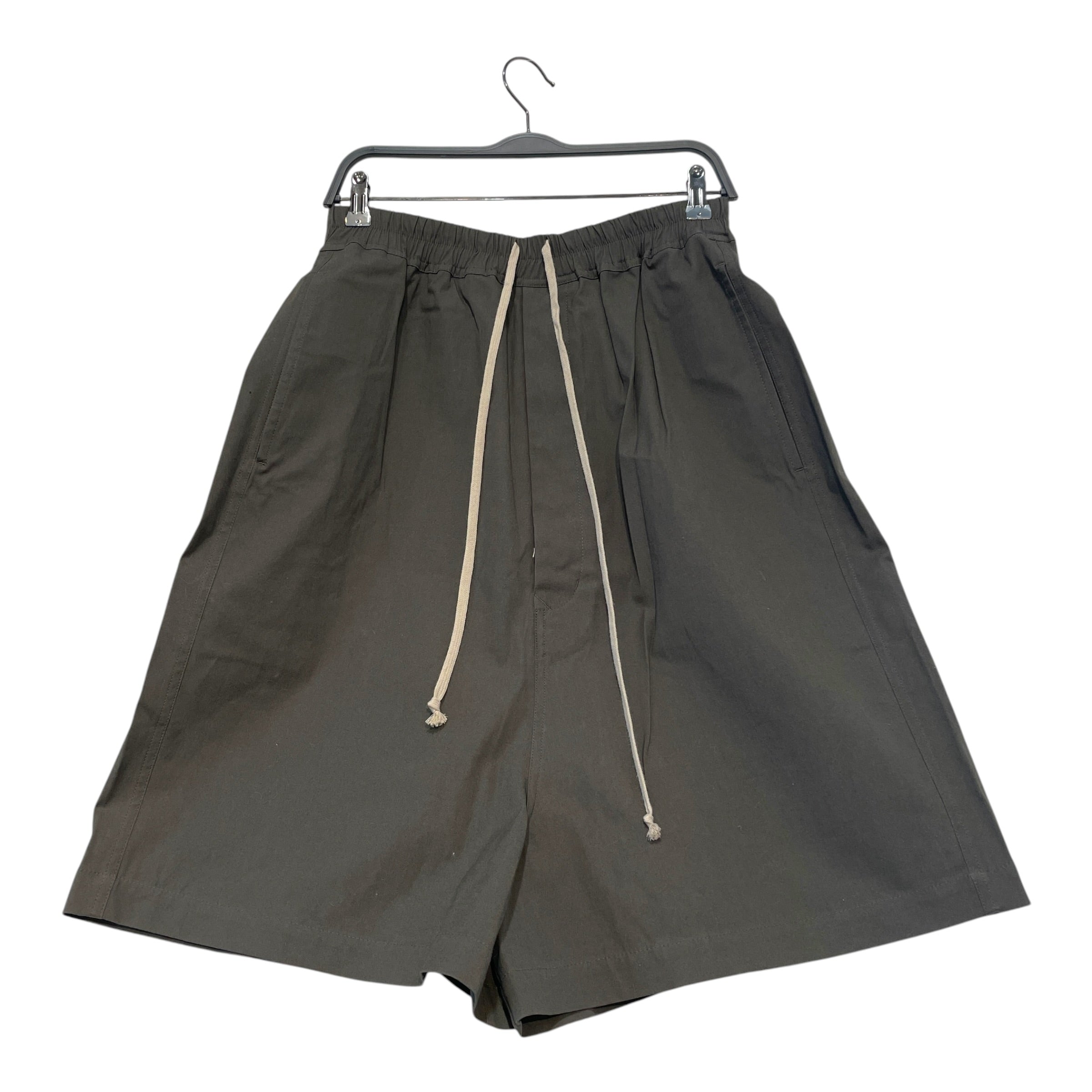 Rick Owens/Shorts/36/Cotton/GRY/Drawstring Pods Shorts view 1