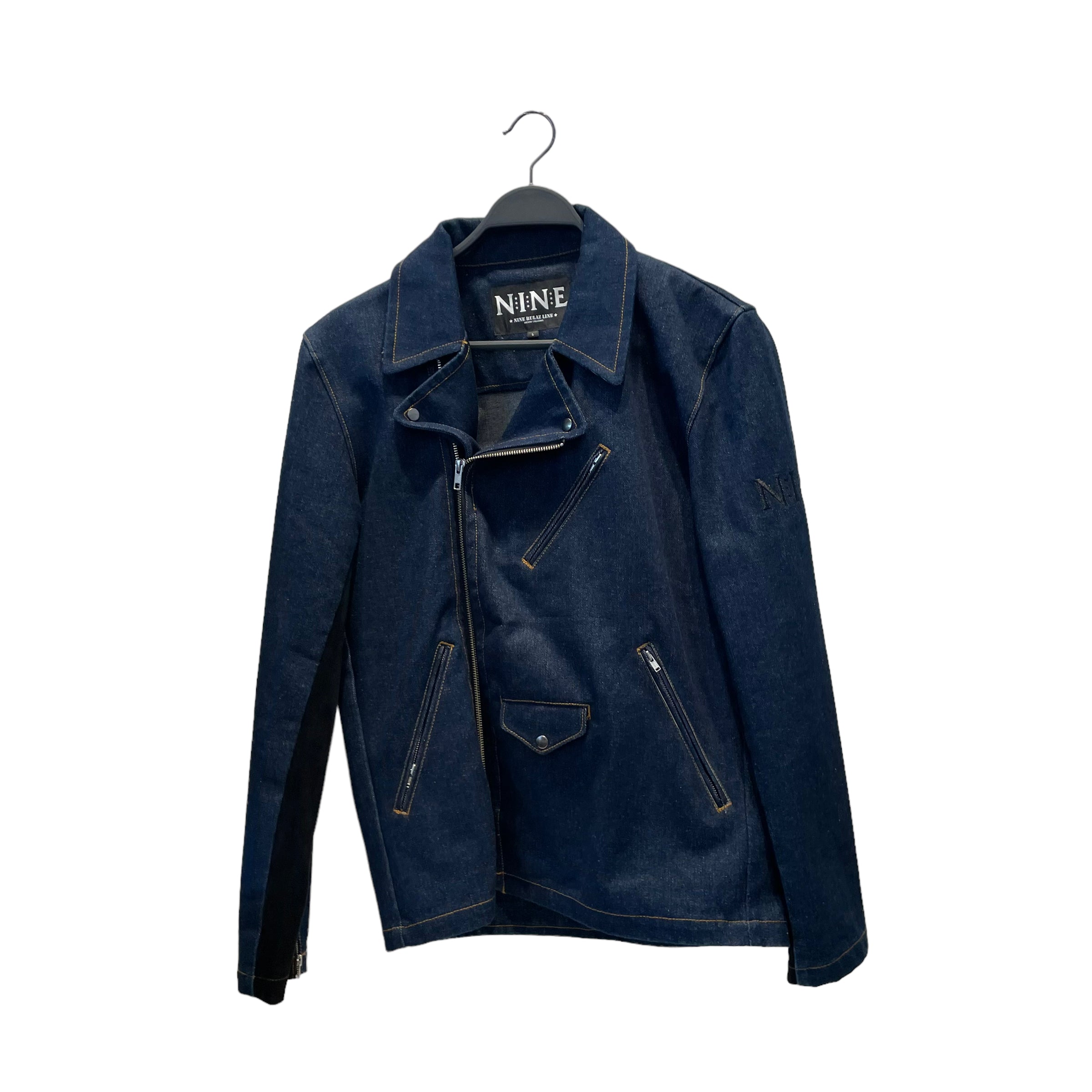 NINE RULAZ LINE/Denim Jkt/L/NVY/Denim/ view 1