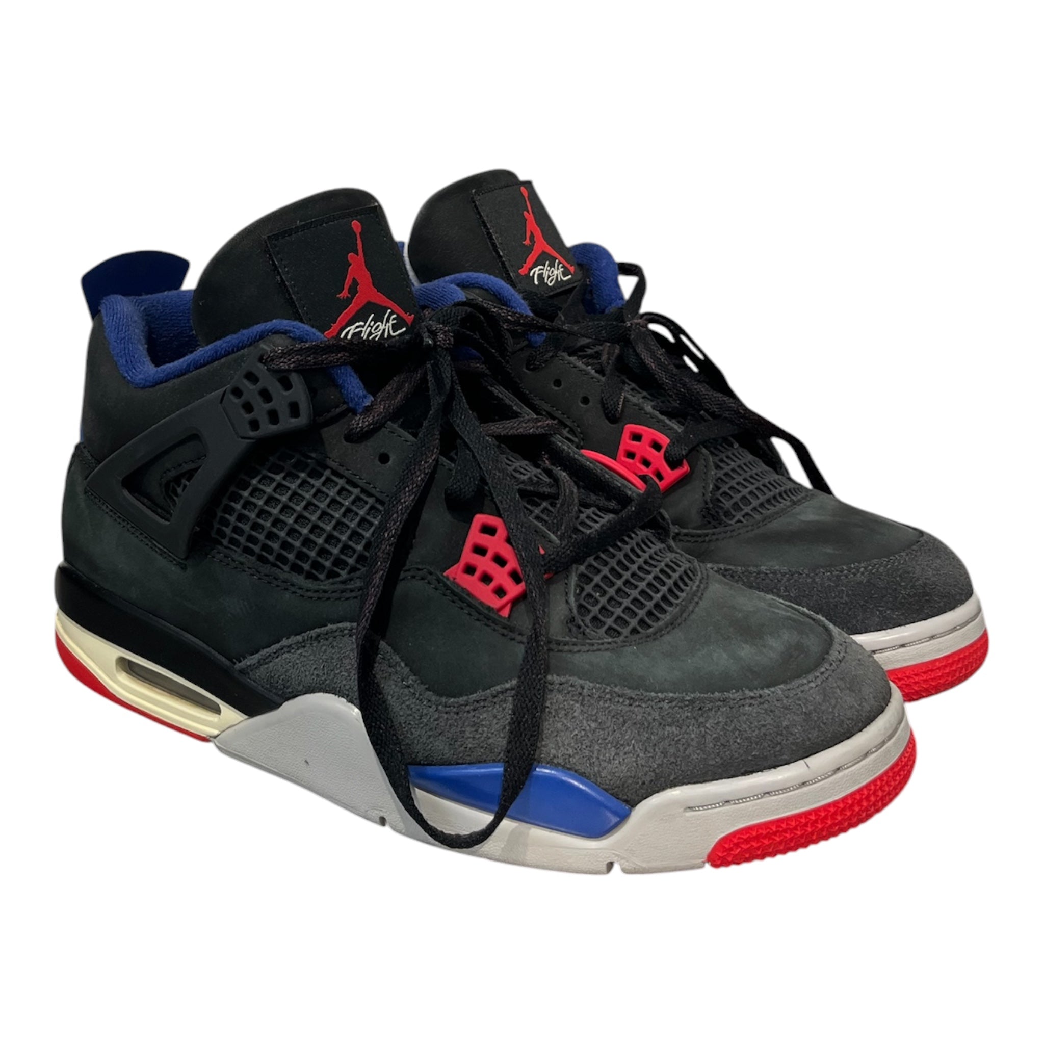 NIKE/AIR JORDAN 4/Low-Sneakers/US 11.5/Polyester/BLK/FV5029-003 view 1