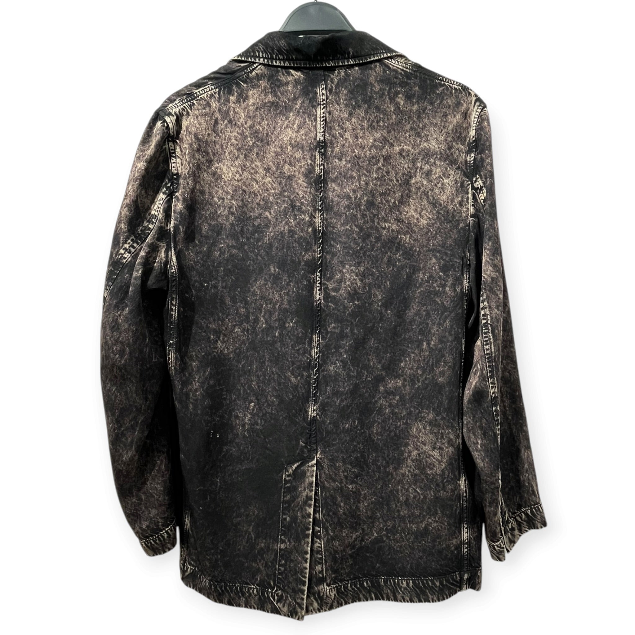 Acne Studios/Tailored Jkt/32/BLK/All Over Print/SINGLE BREASTED FADED view 3