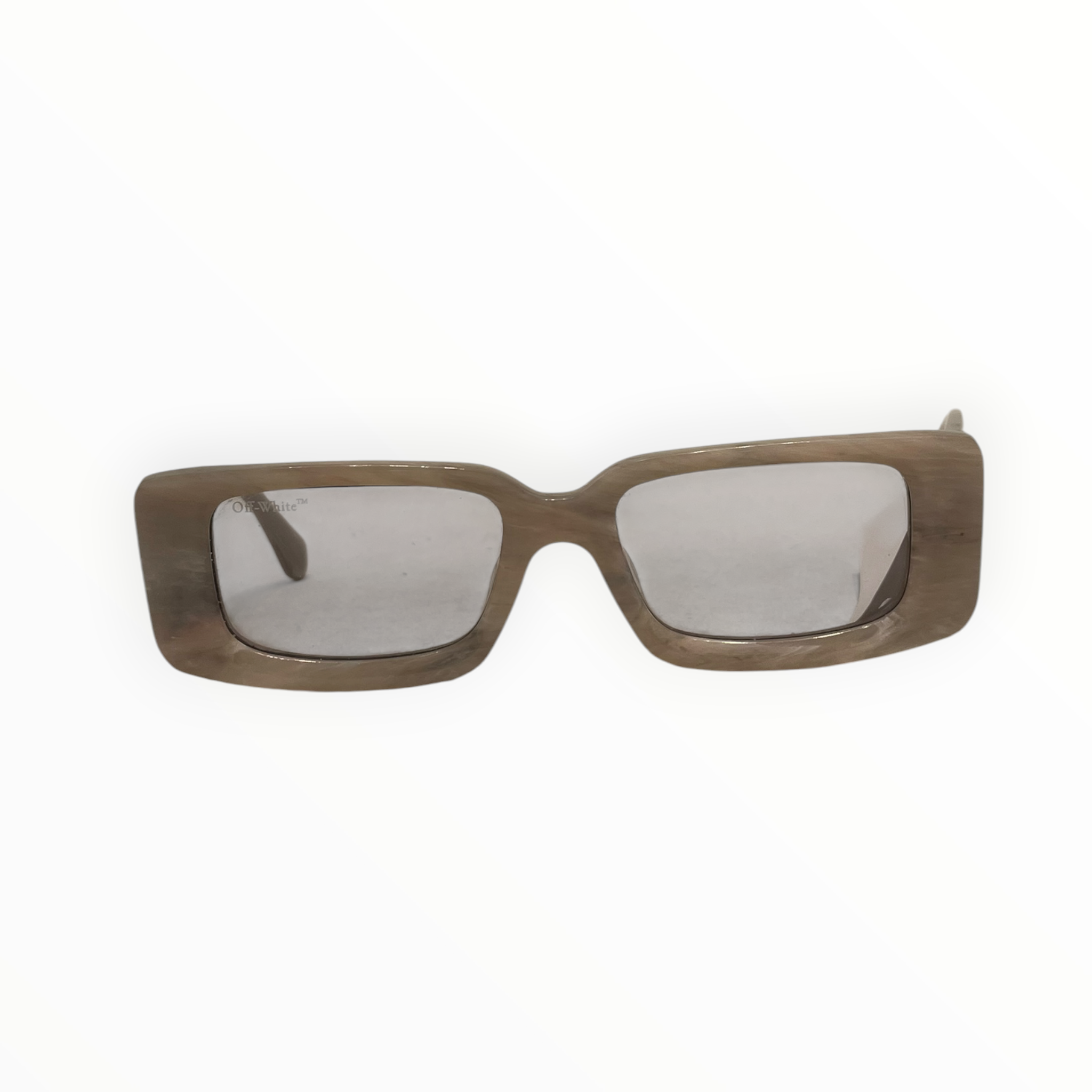 OFF-WHITE/Glasses/Tortoiseshell Pattern/WHT/M's/ view 1