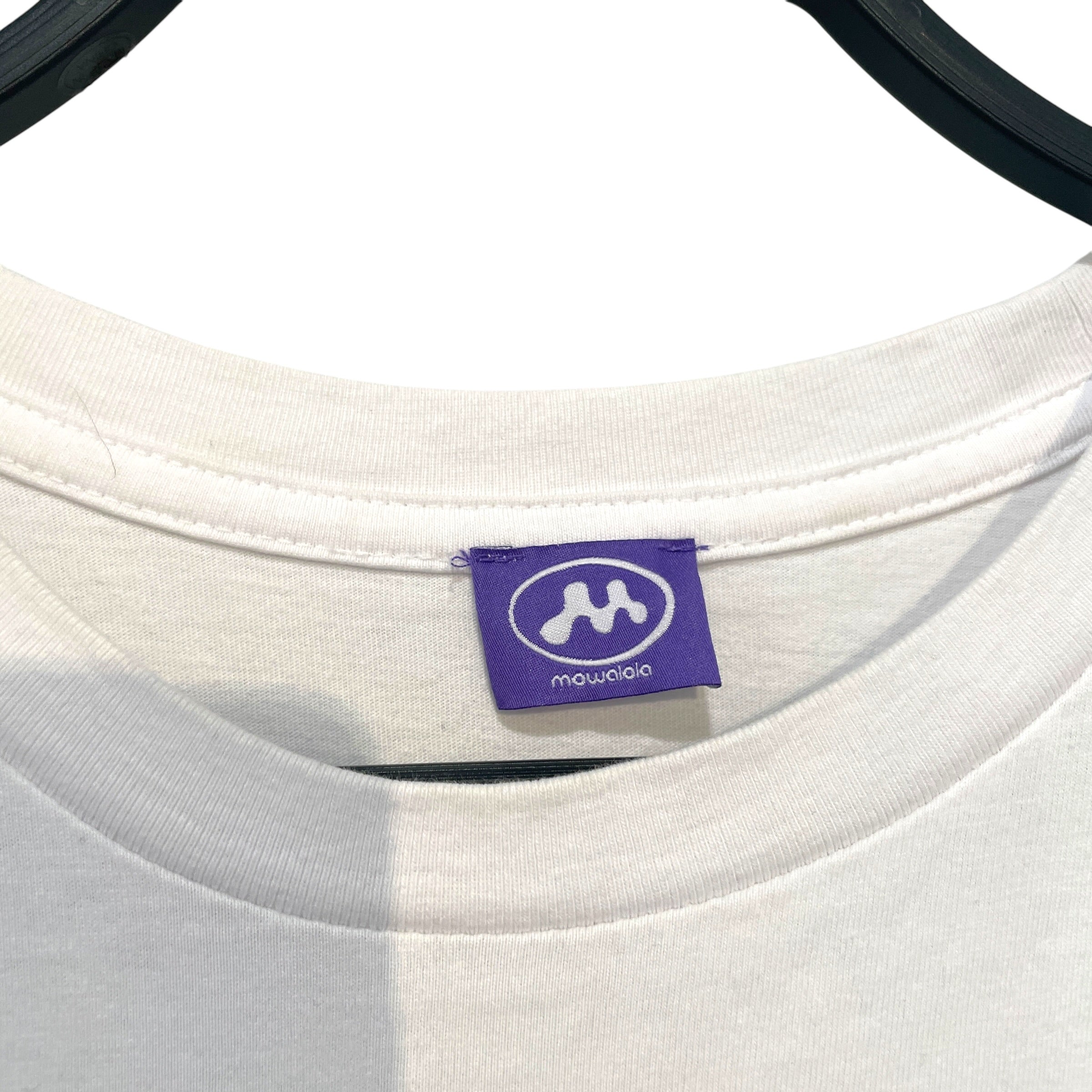 MOWALOLA/T-Shirt/L/Cotton/WHT/Graphic/"I Have No Personality" Tee view 3