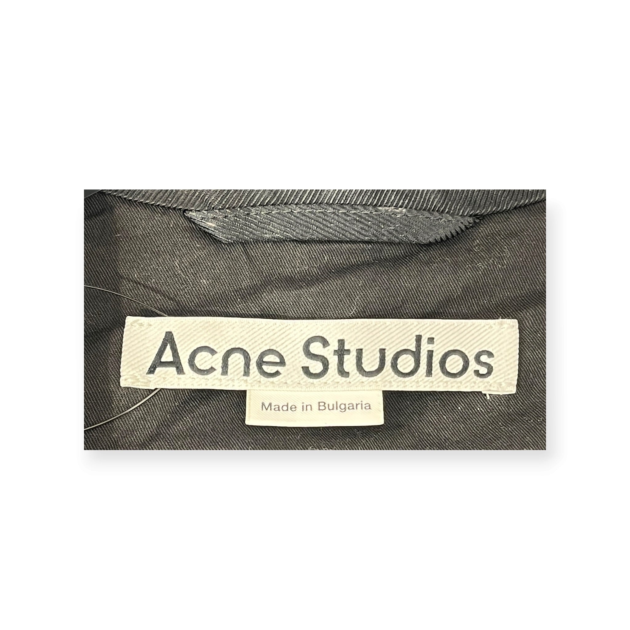 Acne Studios/Tailored Jkt/32/BLK/All Over Print/SINGLE BREASTED FADED view 4