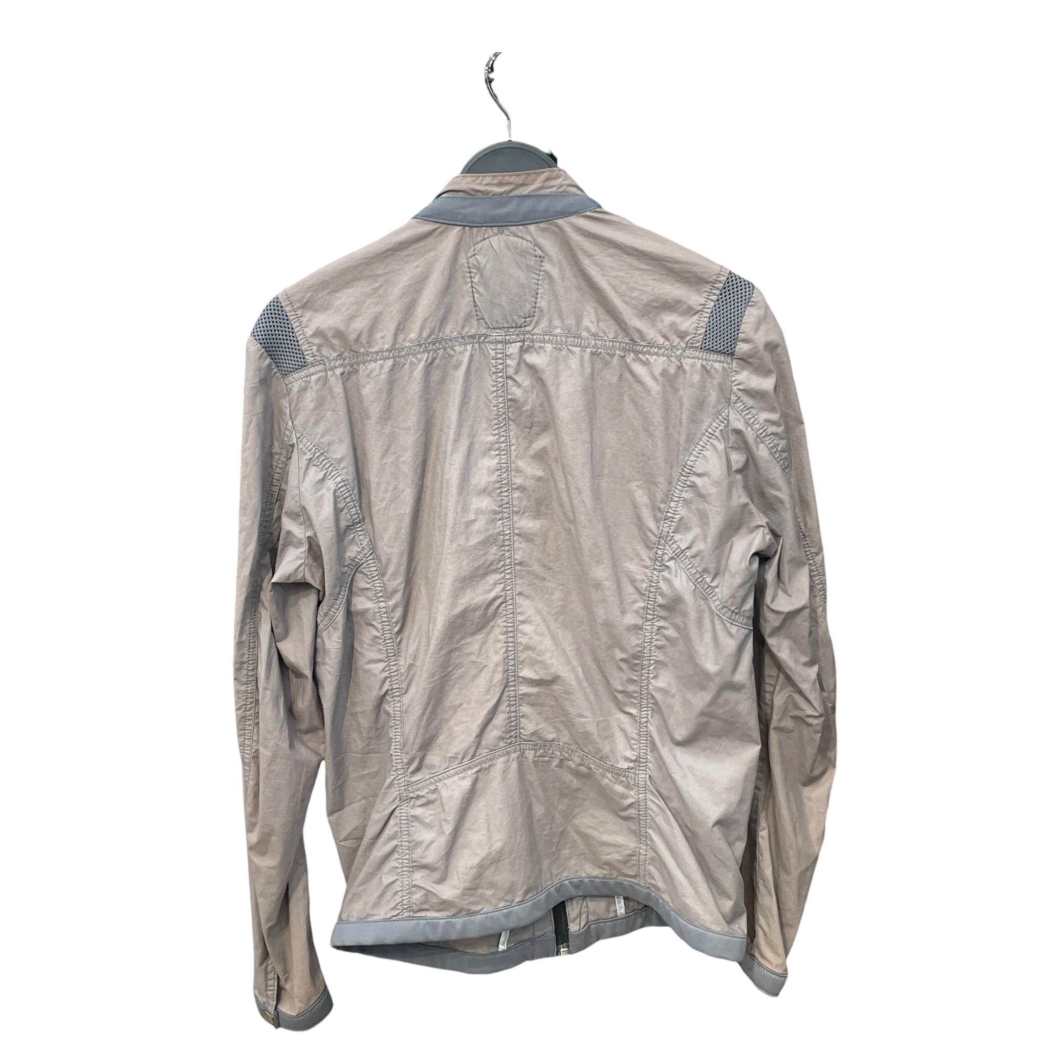 DIESEL/Jacket/M/Cotton/GRY/Pocket Emblem - Black Zip view 2