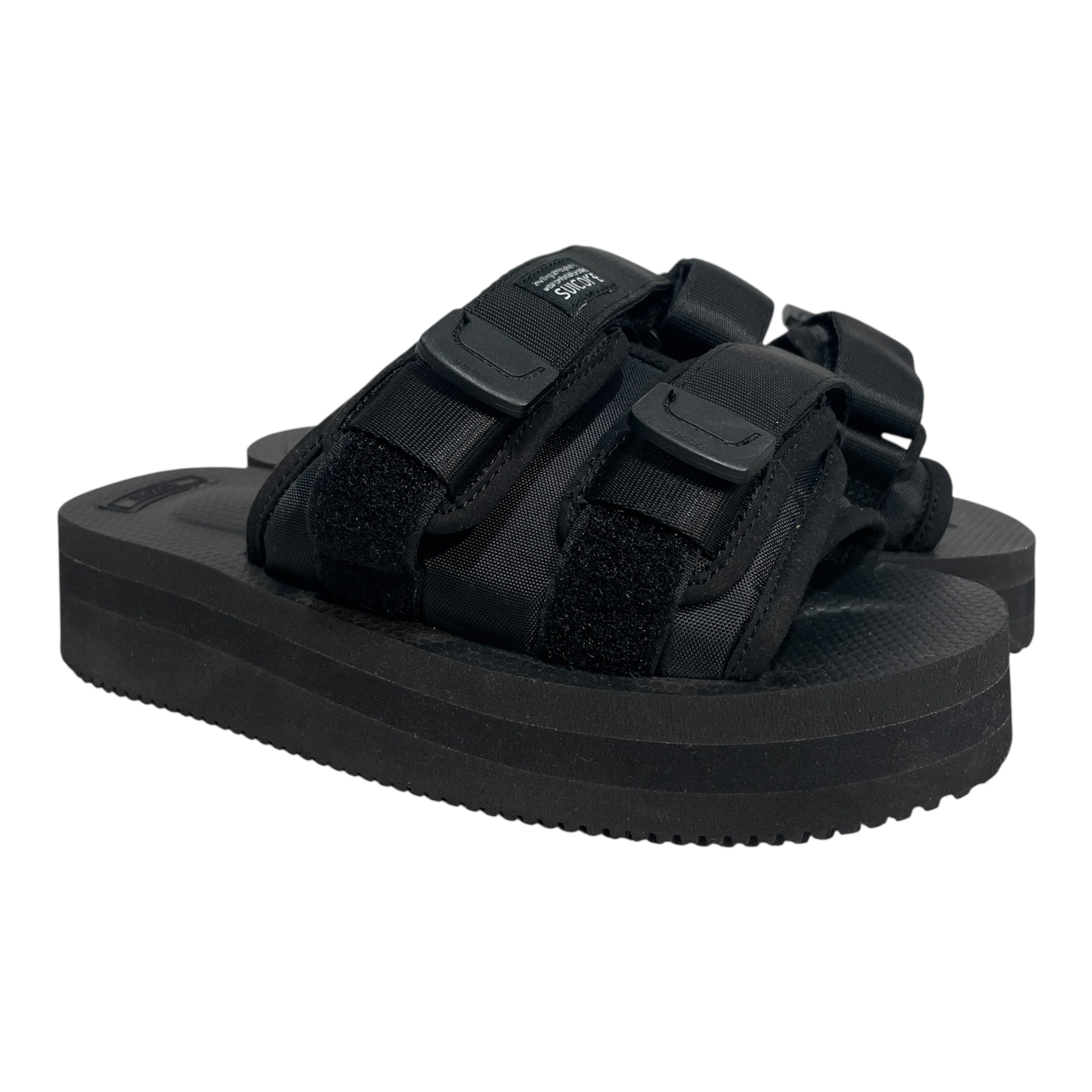 Suicol'e/Sandals/US 5/Nylon/BLK/Strap Slides view 1