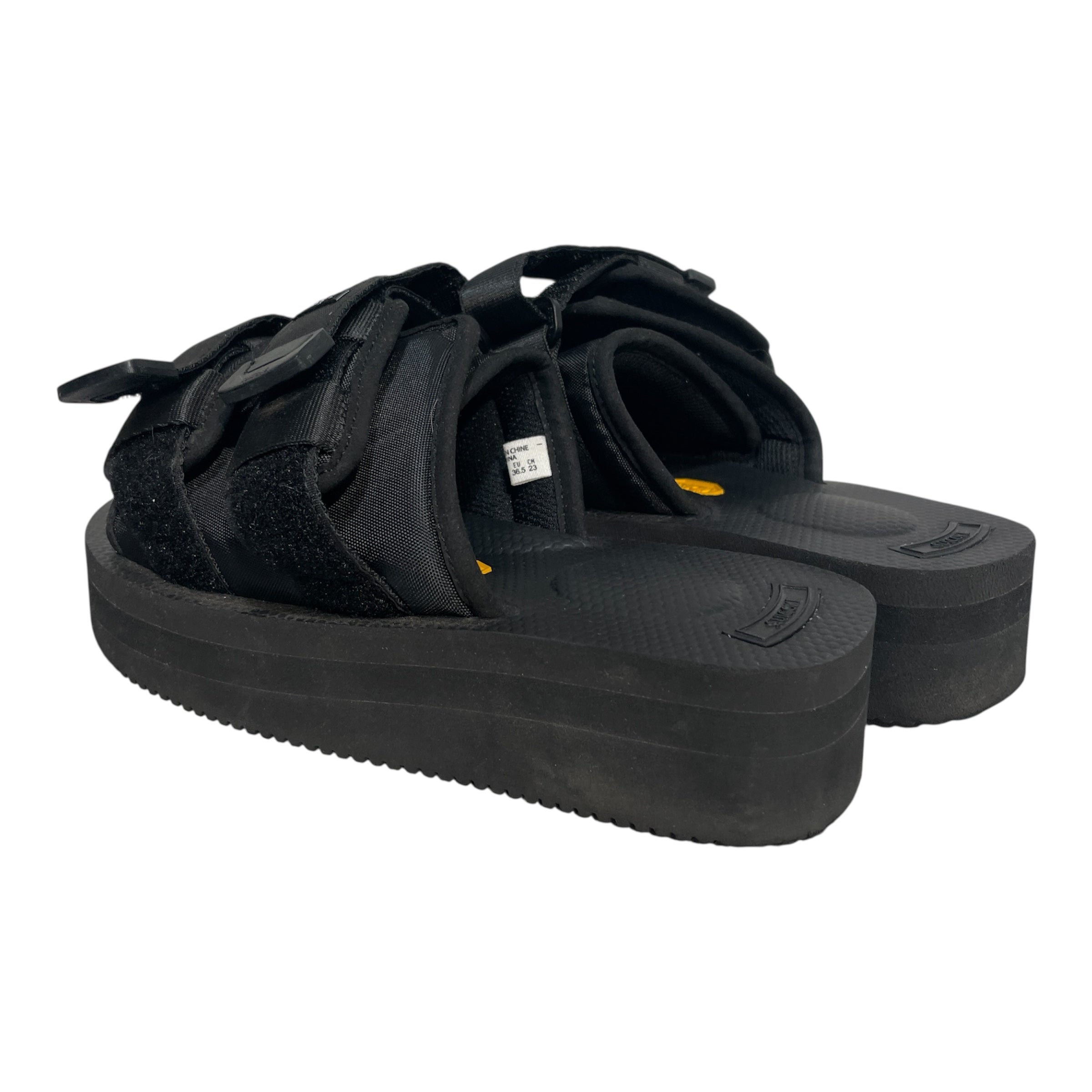 Suicol'e/Sandals/US 5/Nylon/BLK/Strap Slides view 2